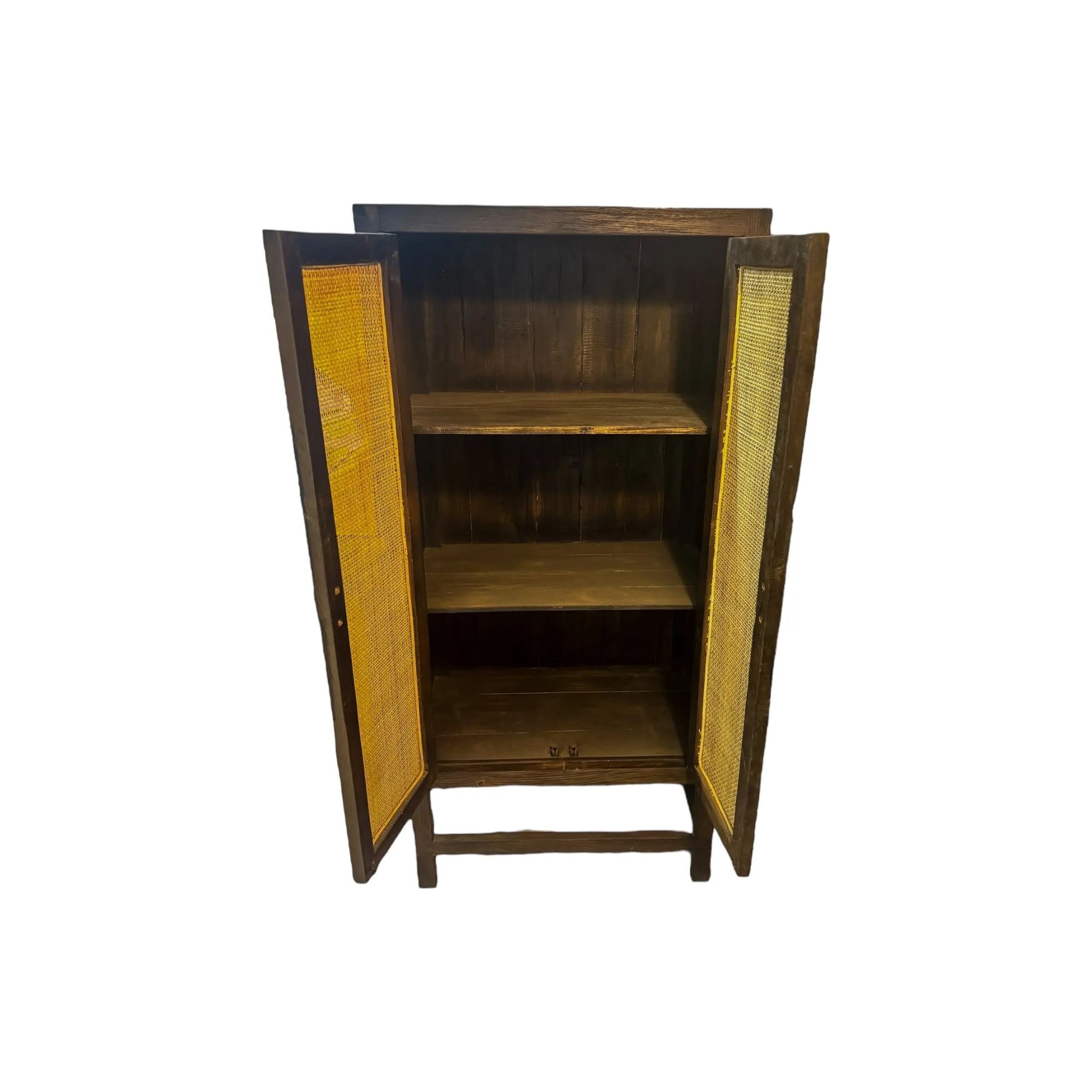 Rattan 3-Shelf Dresser - Broward Design Center