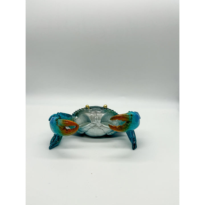 Crab Salt & Pepper Shaker (Blue) Broward Design Center