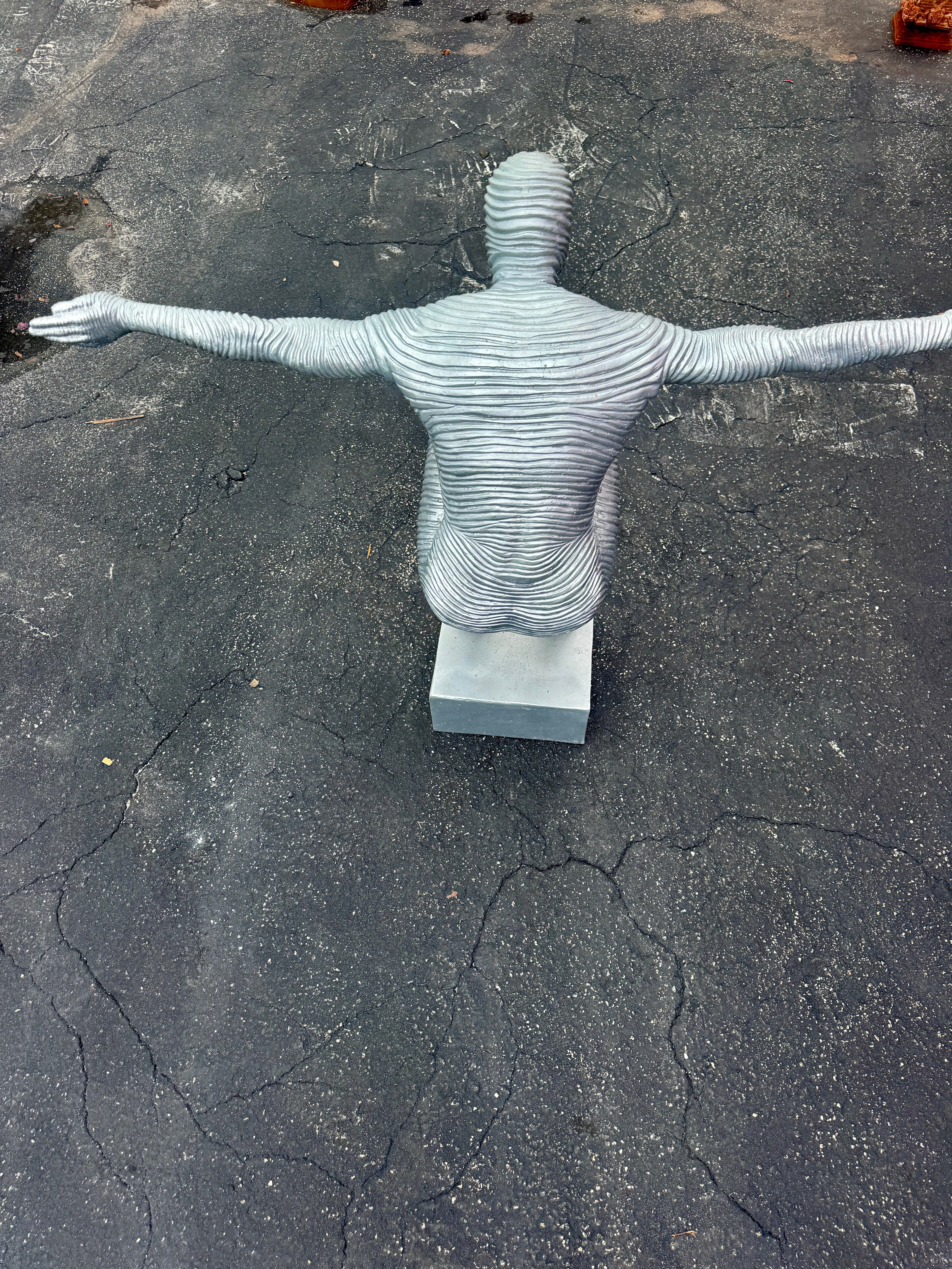 Outstretched Arms Sculpture, Aluminum, Large The Broward Design Center