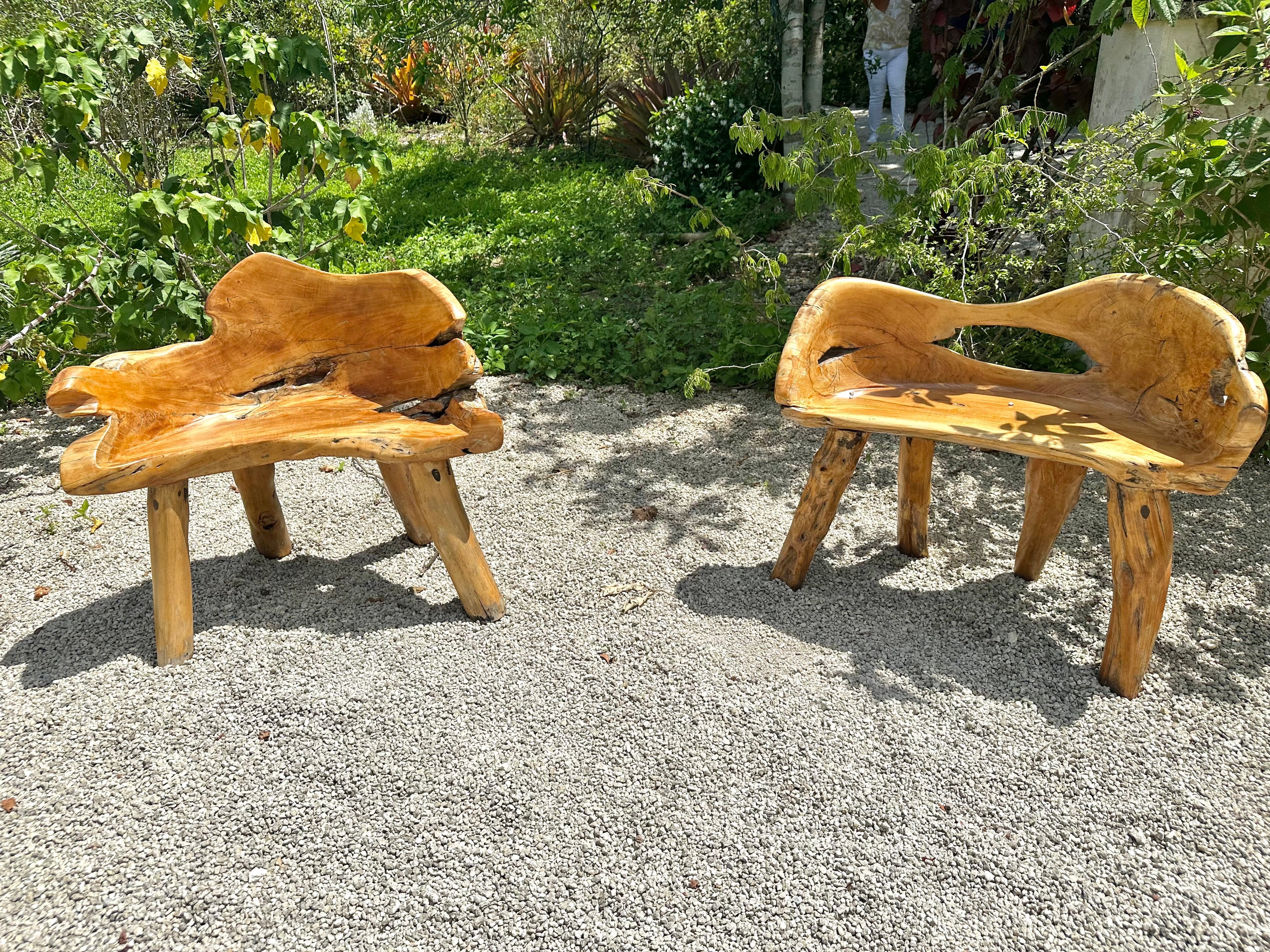 40” Teak Root Bench Anteak