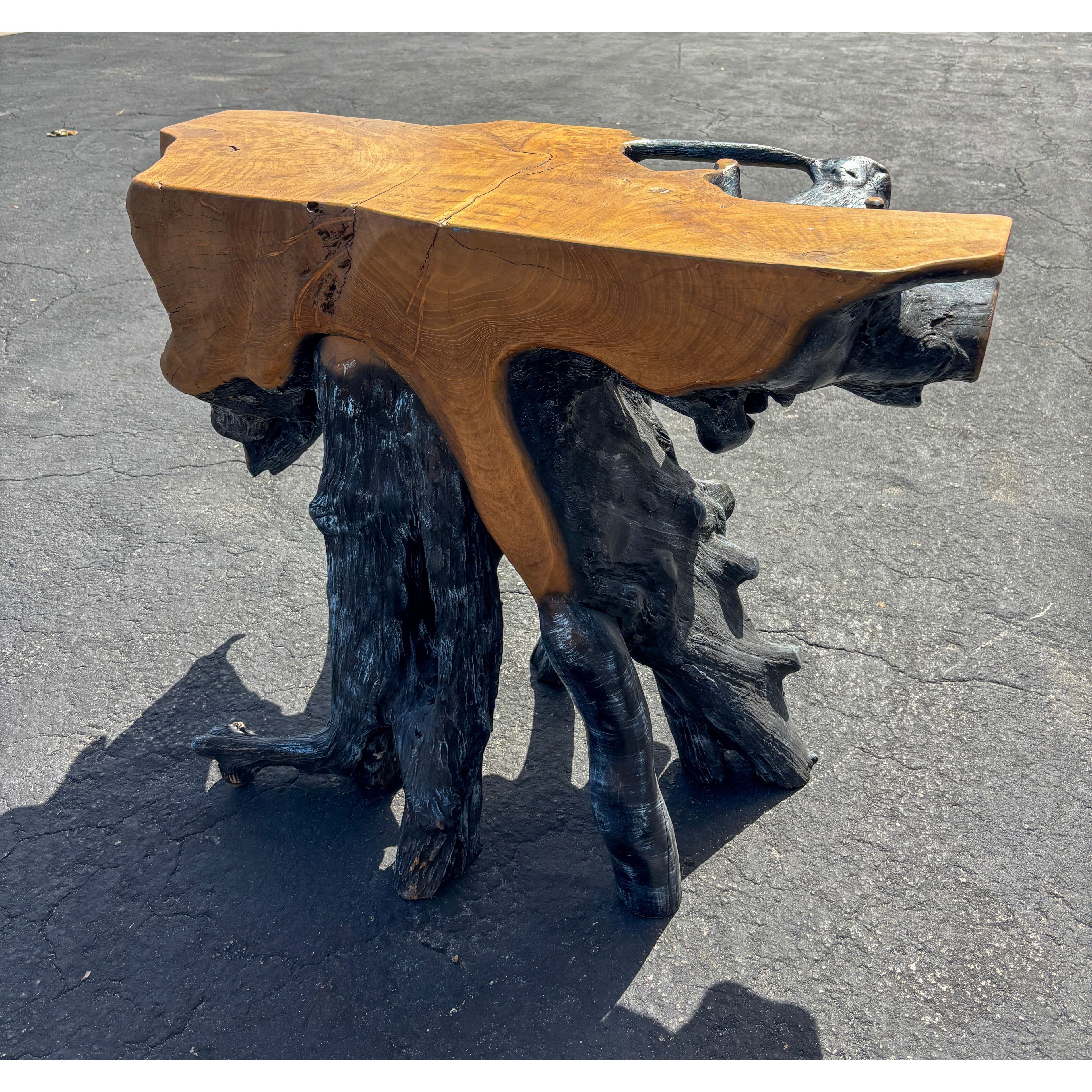 Teak Root Console (5) The Broward Design Center