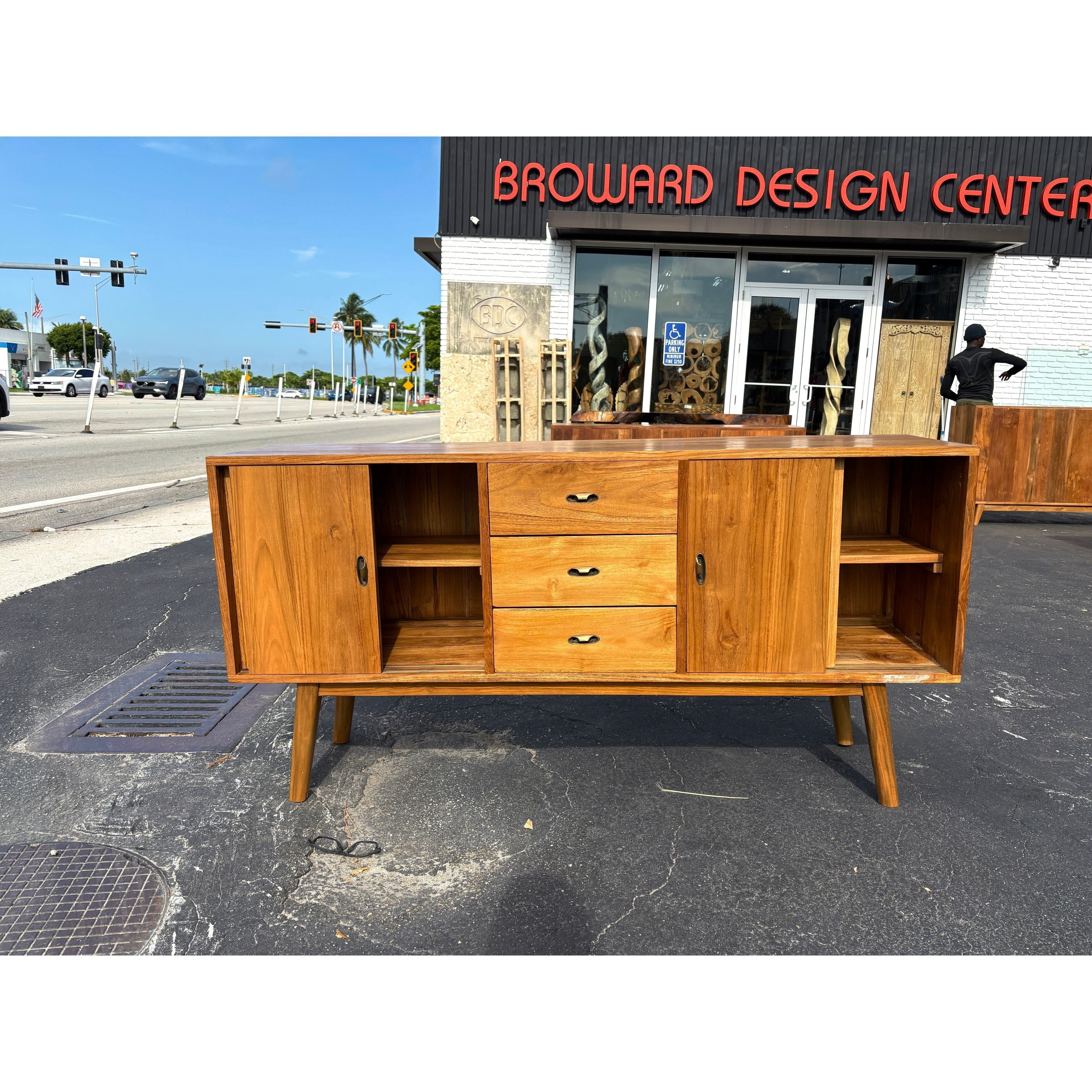 RECYCLED TEAK BUFFET/CONSOLE (D) Anteak