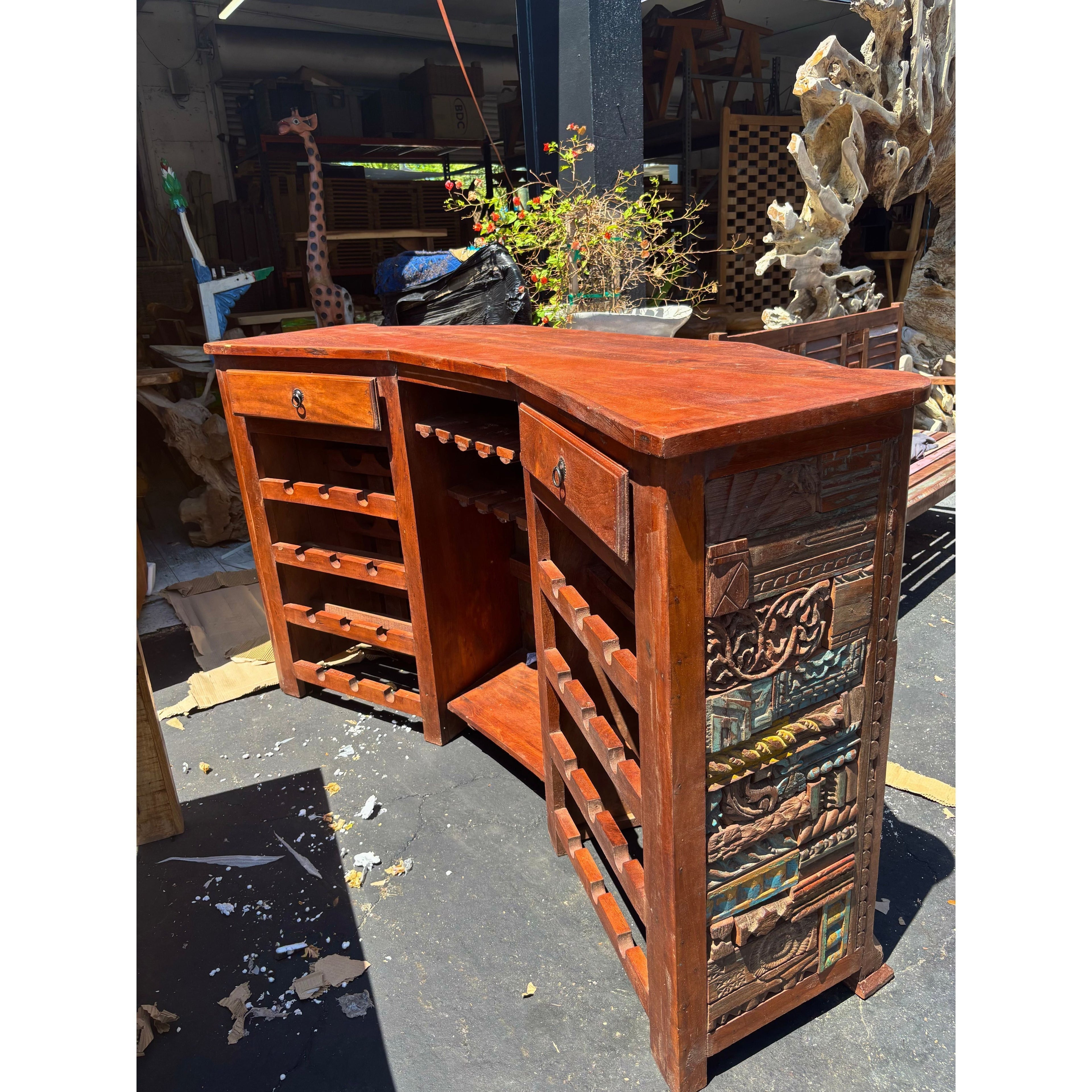 W/D Bar - 67 x 21 x 41 in India Sourcing
