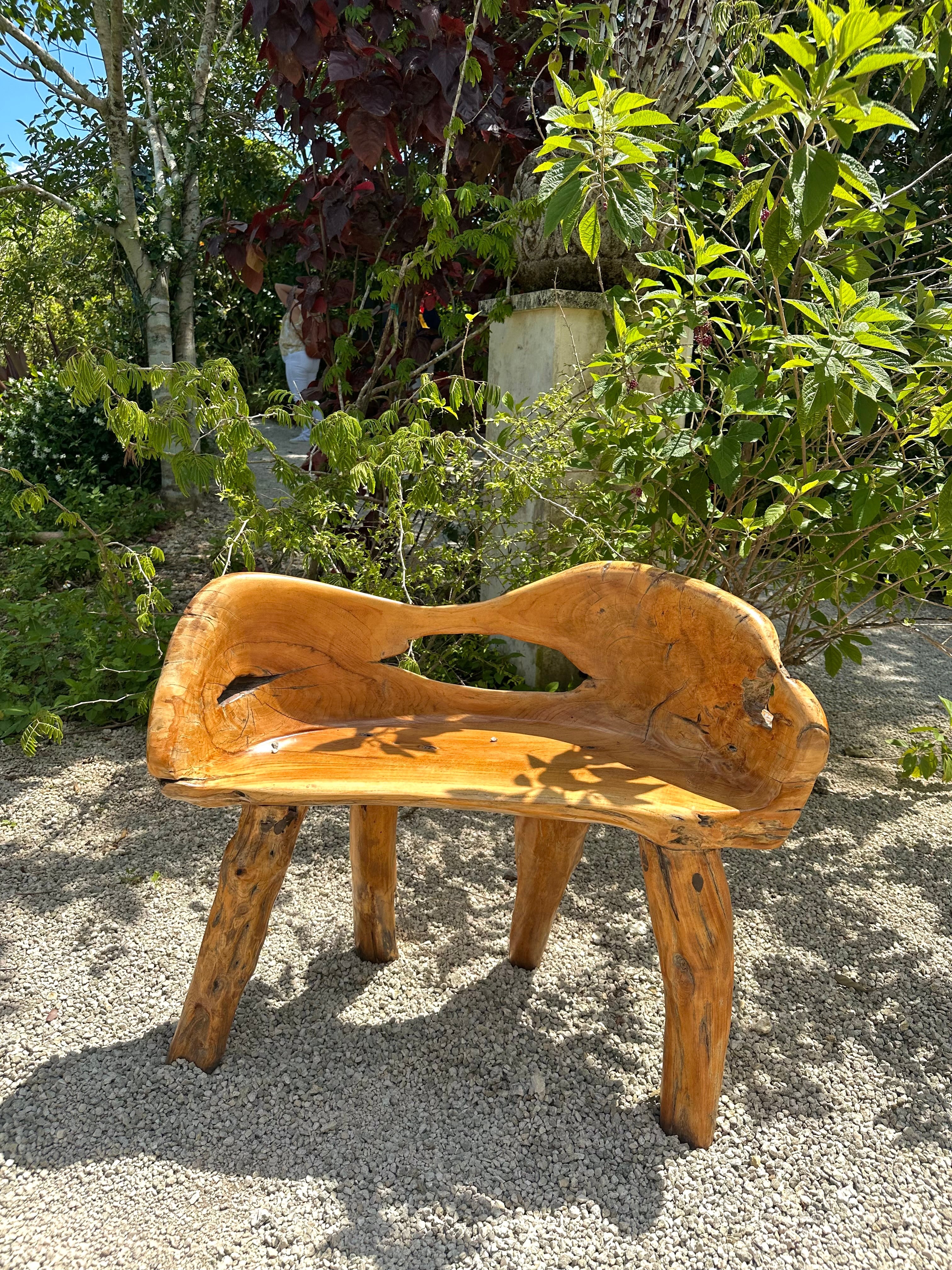 40” Teak Root Bench Anteak