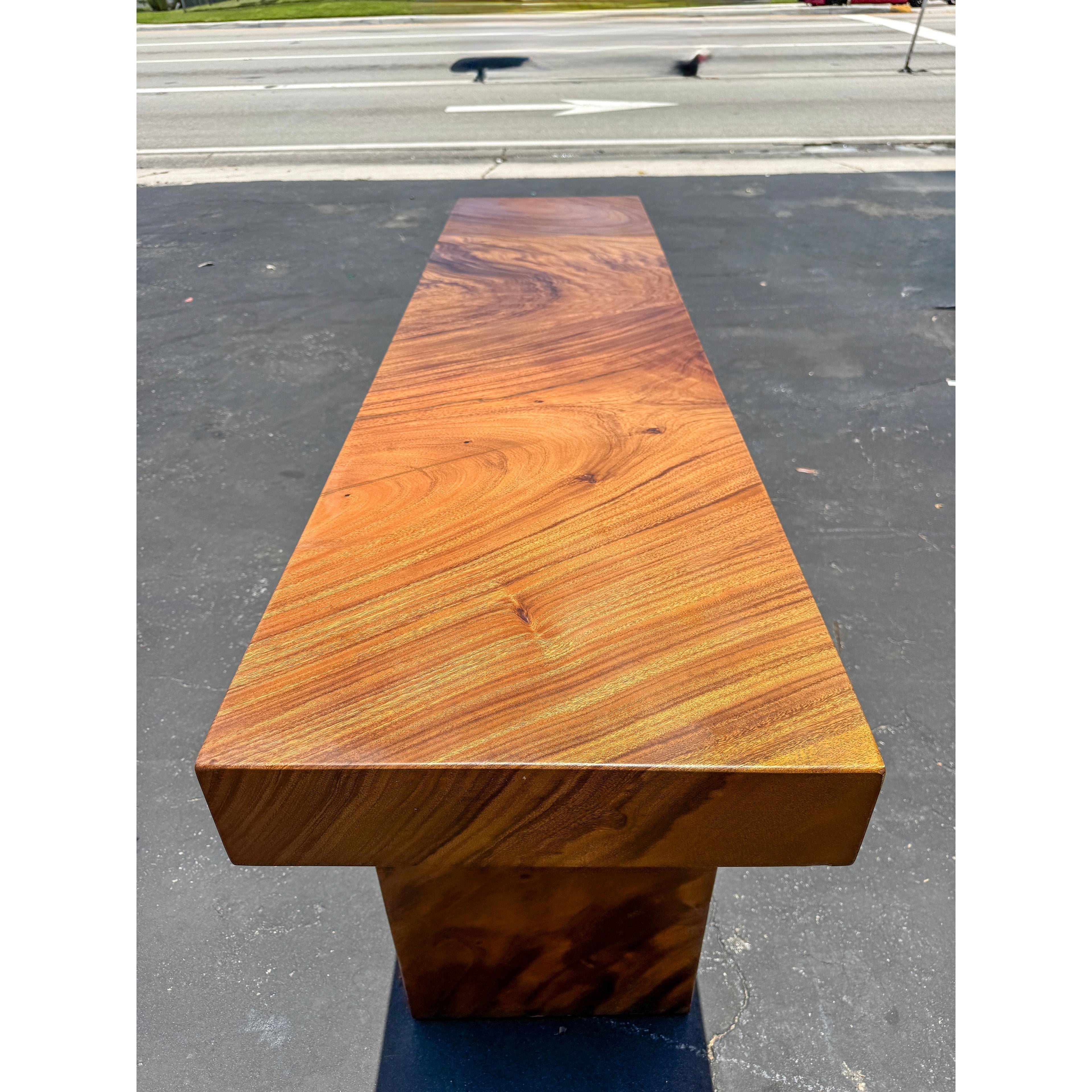 SUAR SLAB TOP CONSOLE TABLE- B Anteak