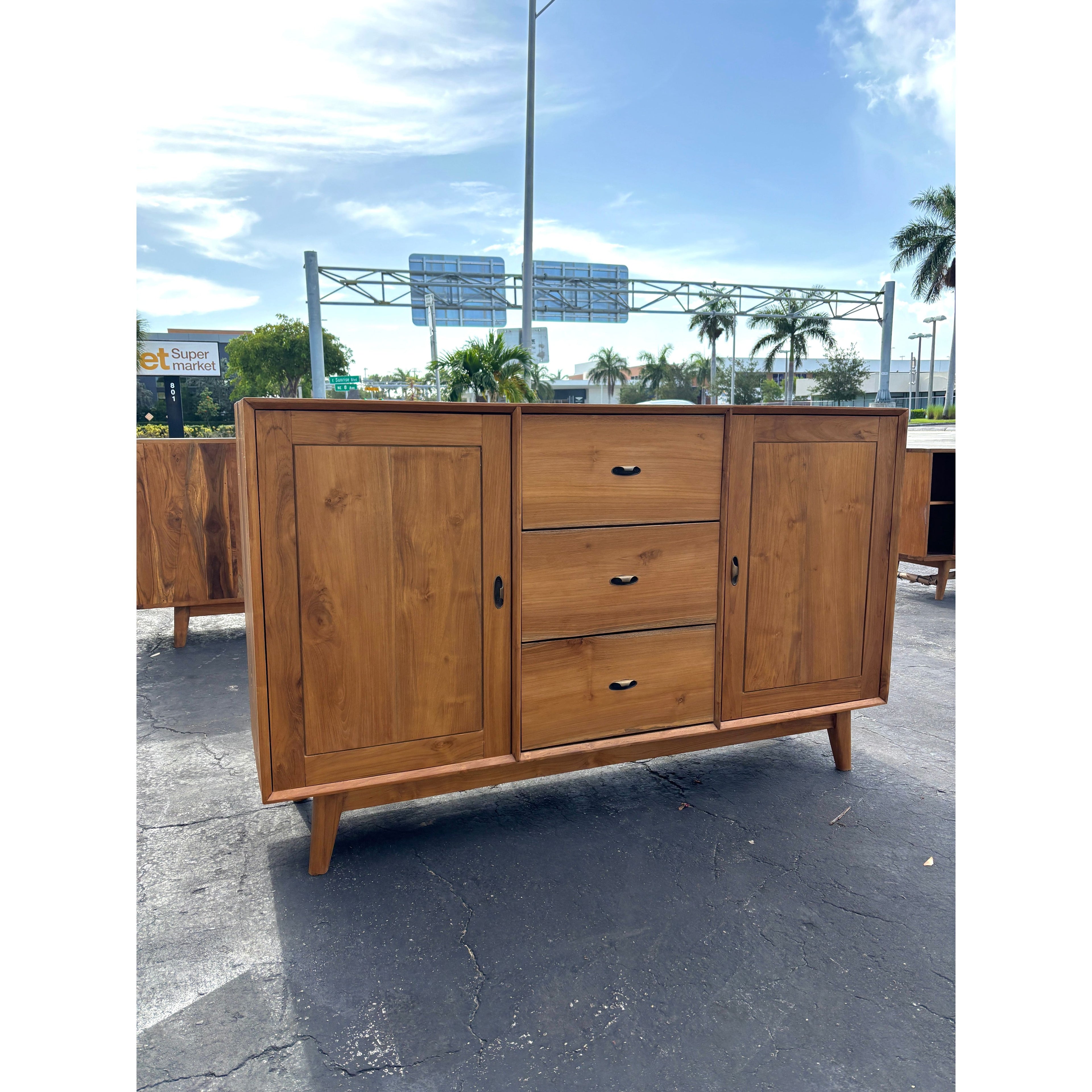 RECYCLED TEAK BUFFET/CONSOLE XL (A) Anteak