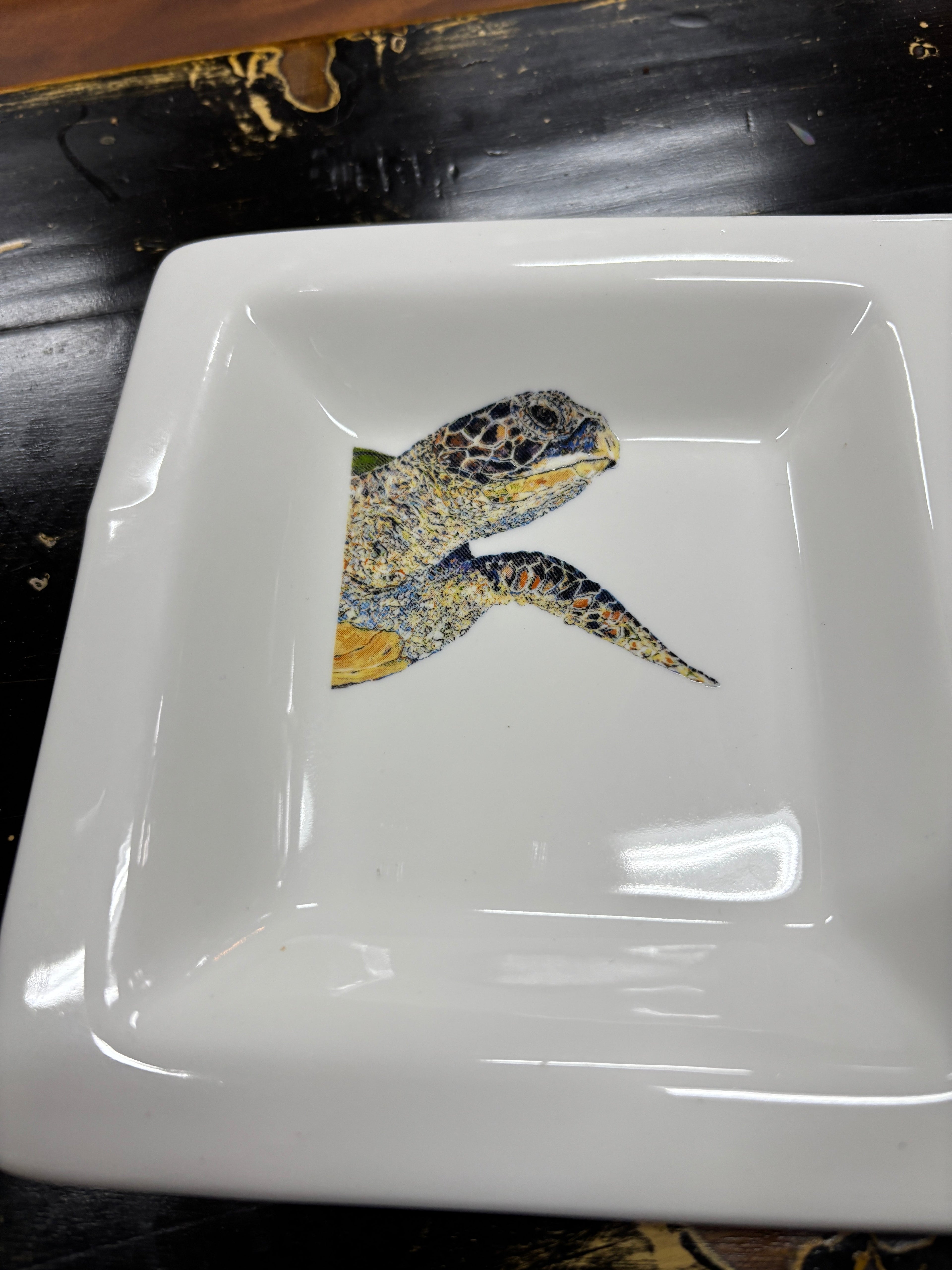 Divided Tray With Turtles The Broward Design Center