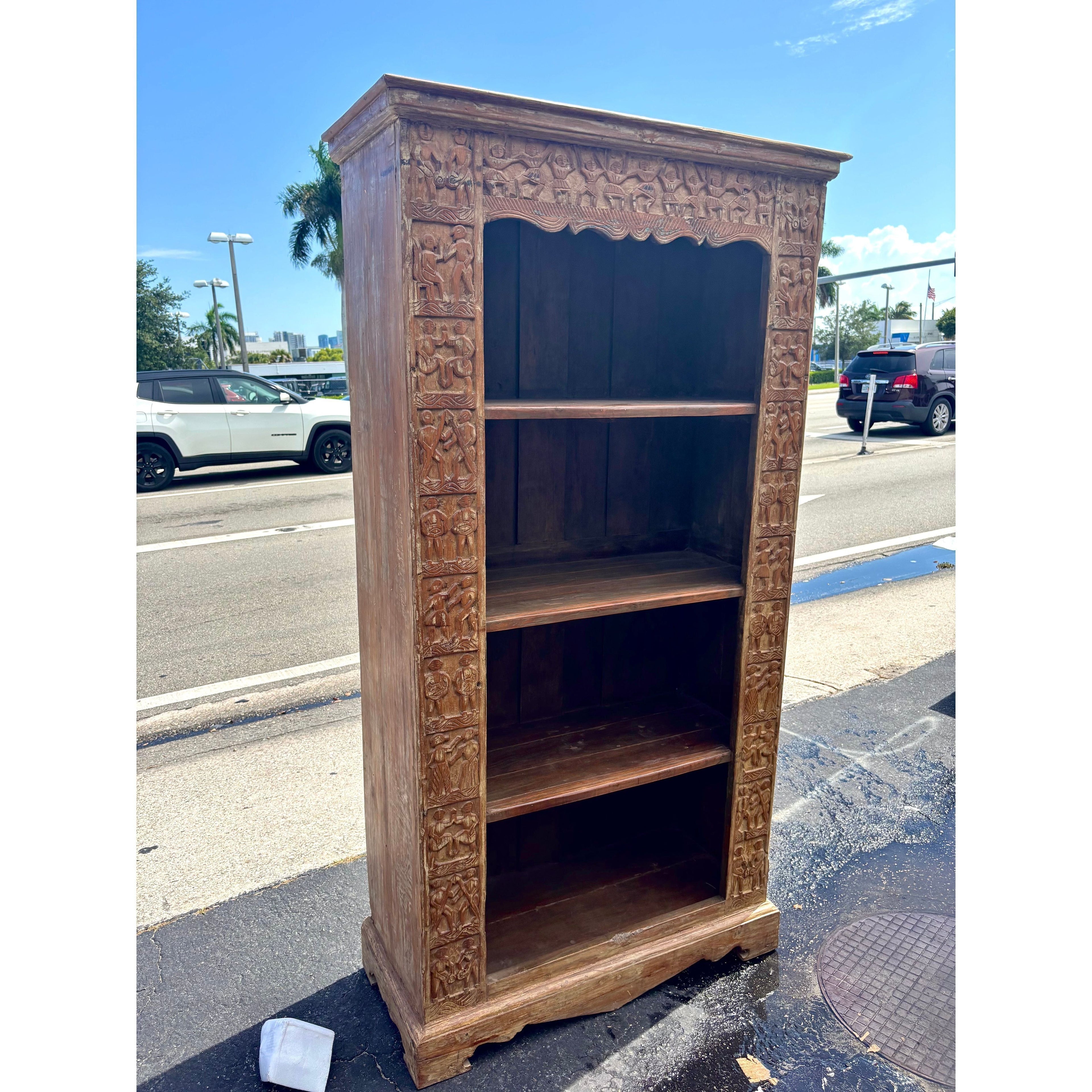 W/D Book Shelf - 40 x 17 x 76 in India Sourcing