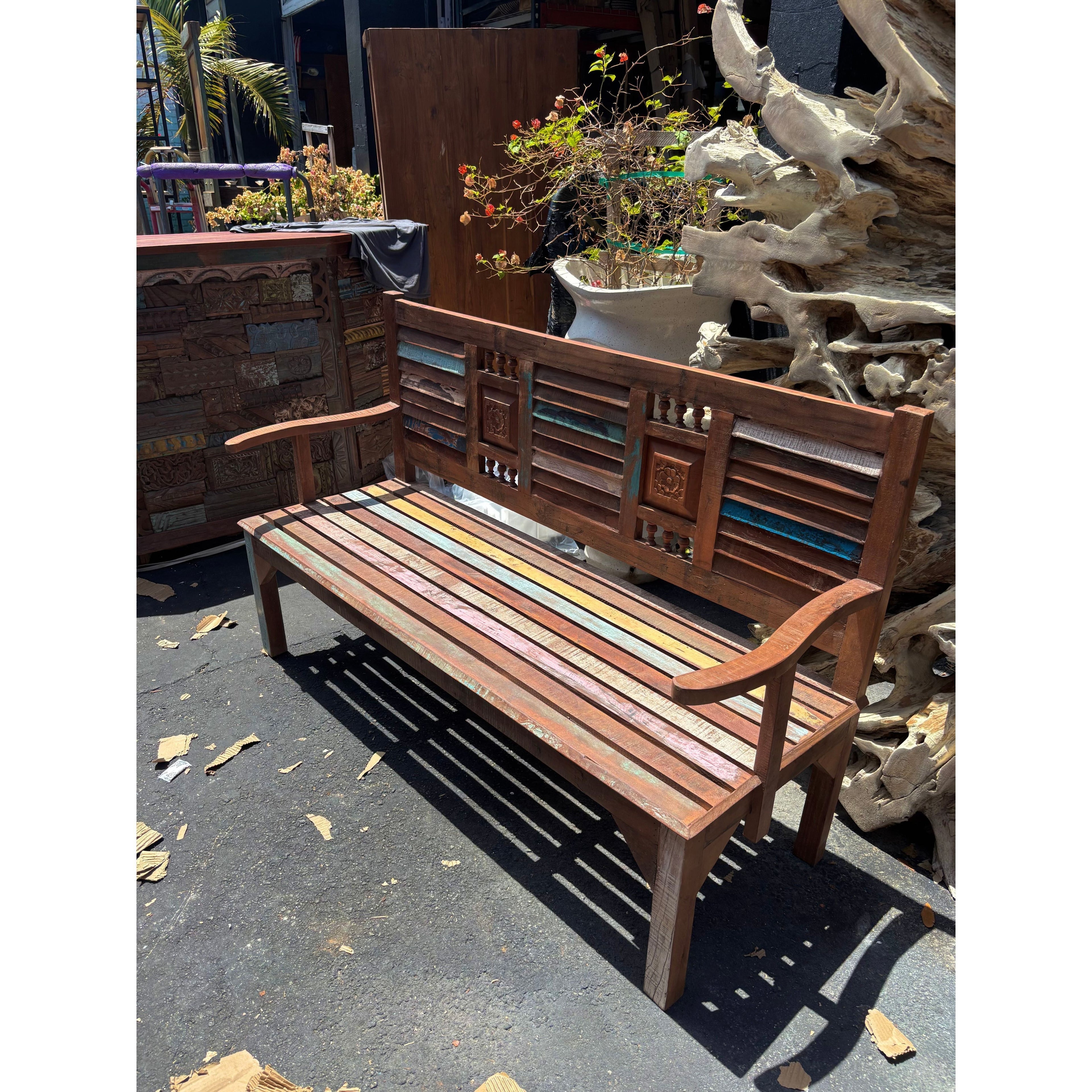 W/D Bench - 60 x 21 x 37 in India Sourcing