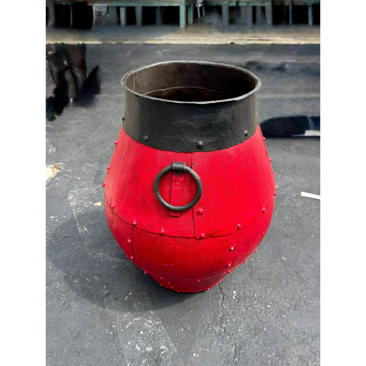 Iron Pot - 15 x 15 x 21 in India Sourcing