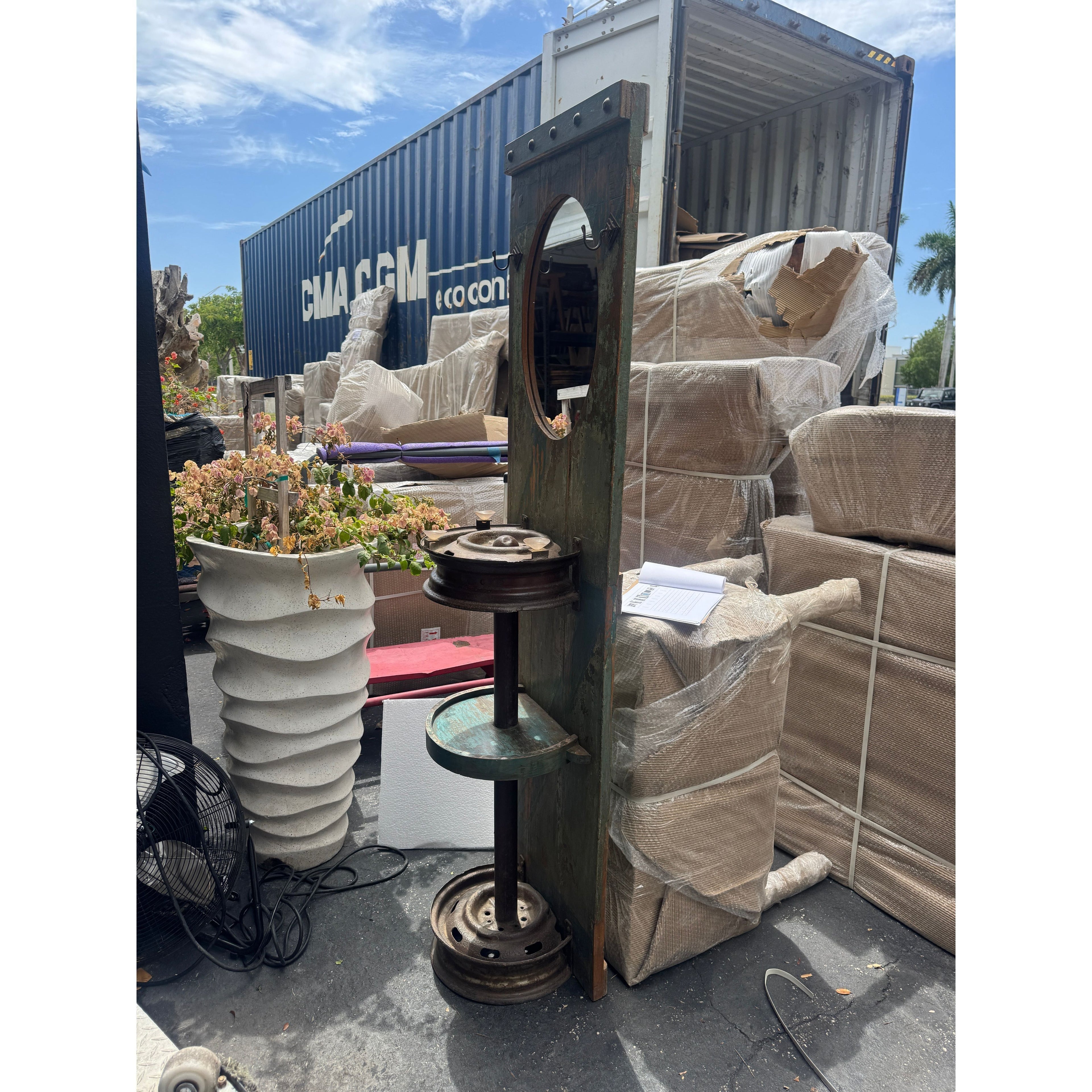 W/D Iron Dresser - 21 x 12 x 78 in India Sourcing