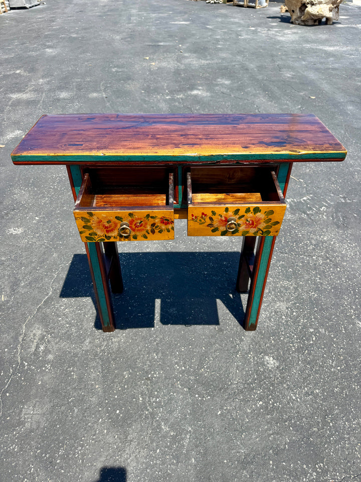 Antique Mongolian Console The Broward Design Center
