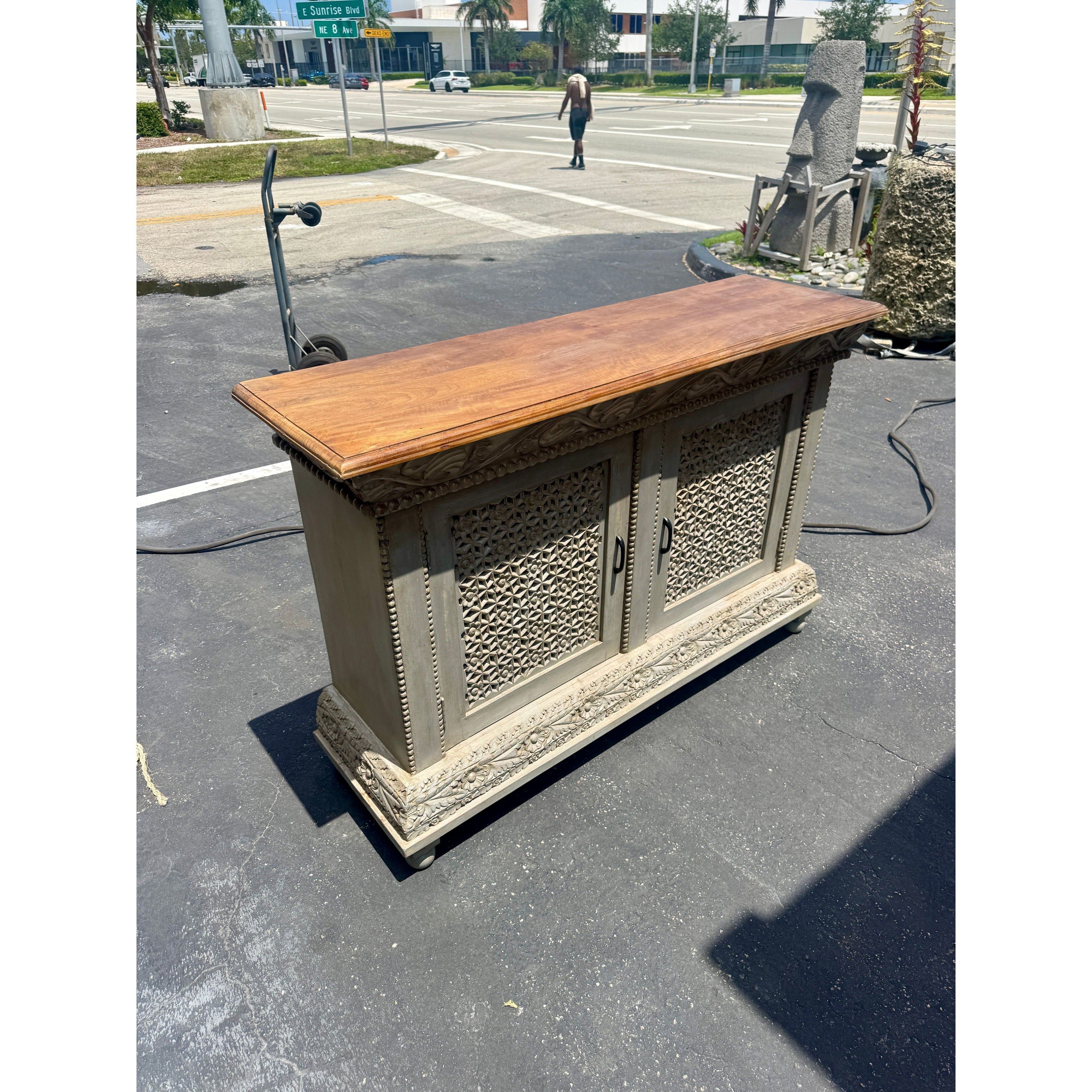 W/D Side Board - 60 x 18 x 40 in India Sourcing