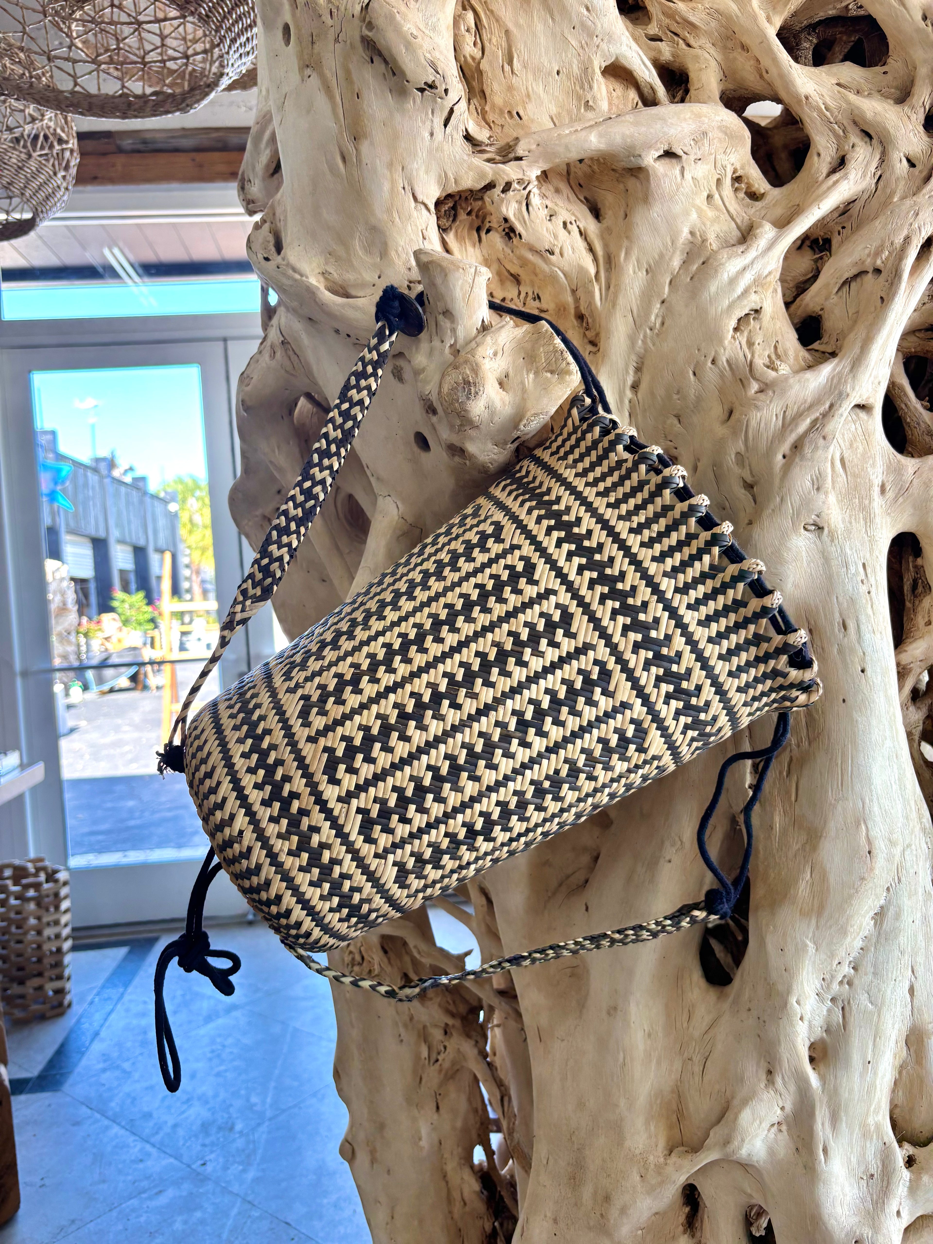 Ethnic Woven Back Pack Anteak