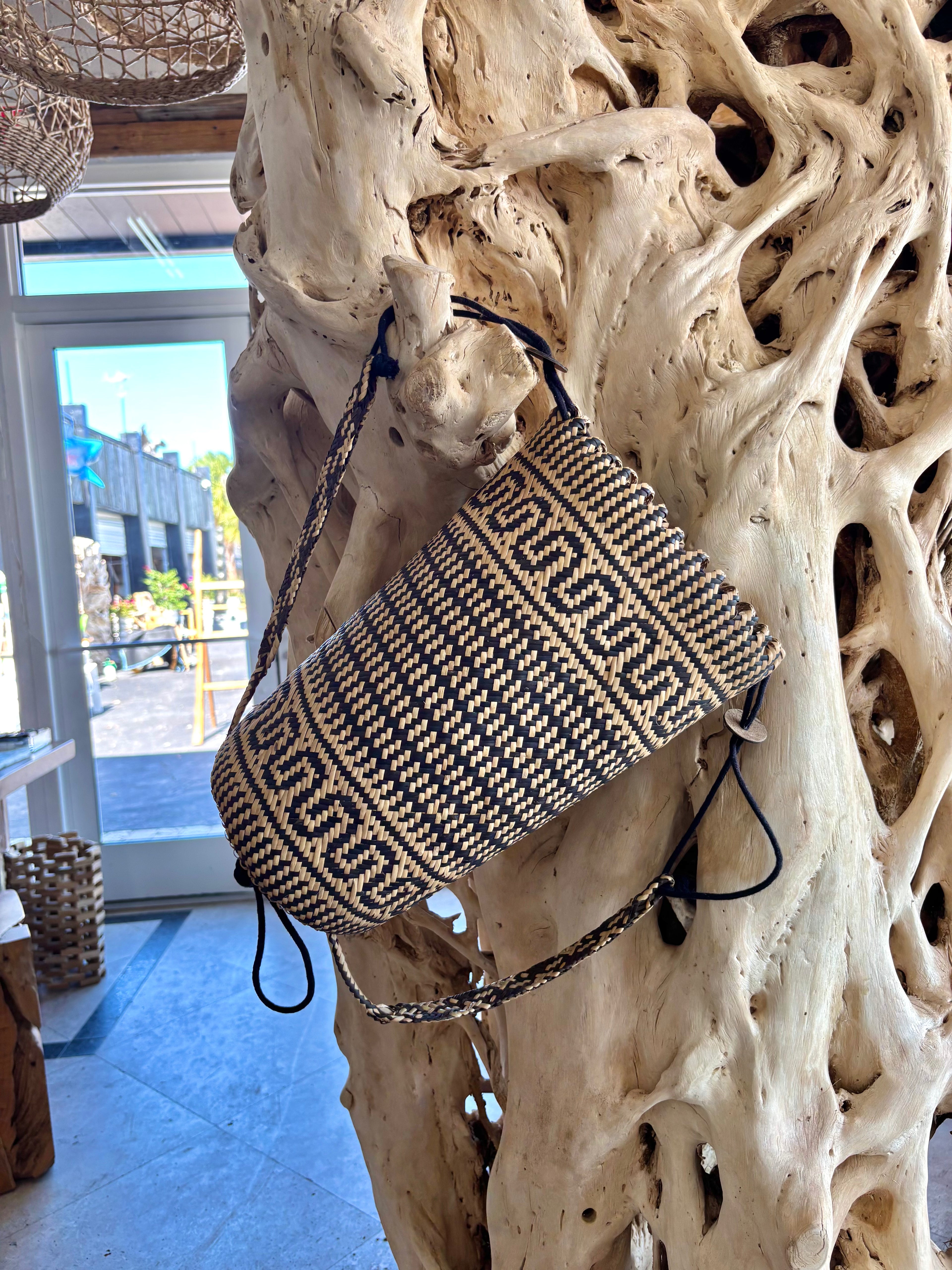 Ethnic Woven Back Pack The Broward Design Center