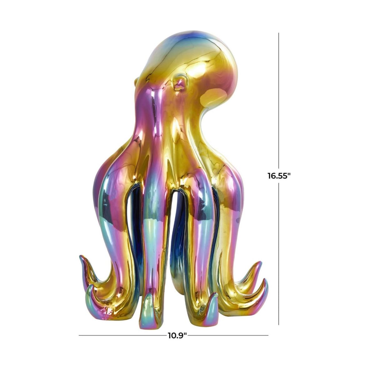 Multi Colored Standing Octopus The Broward Design Center