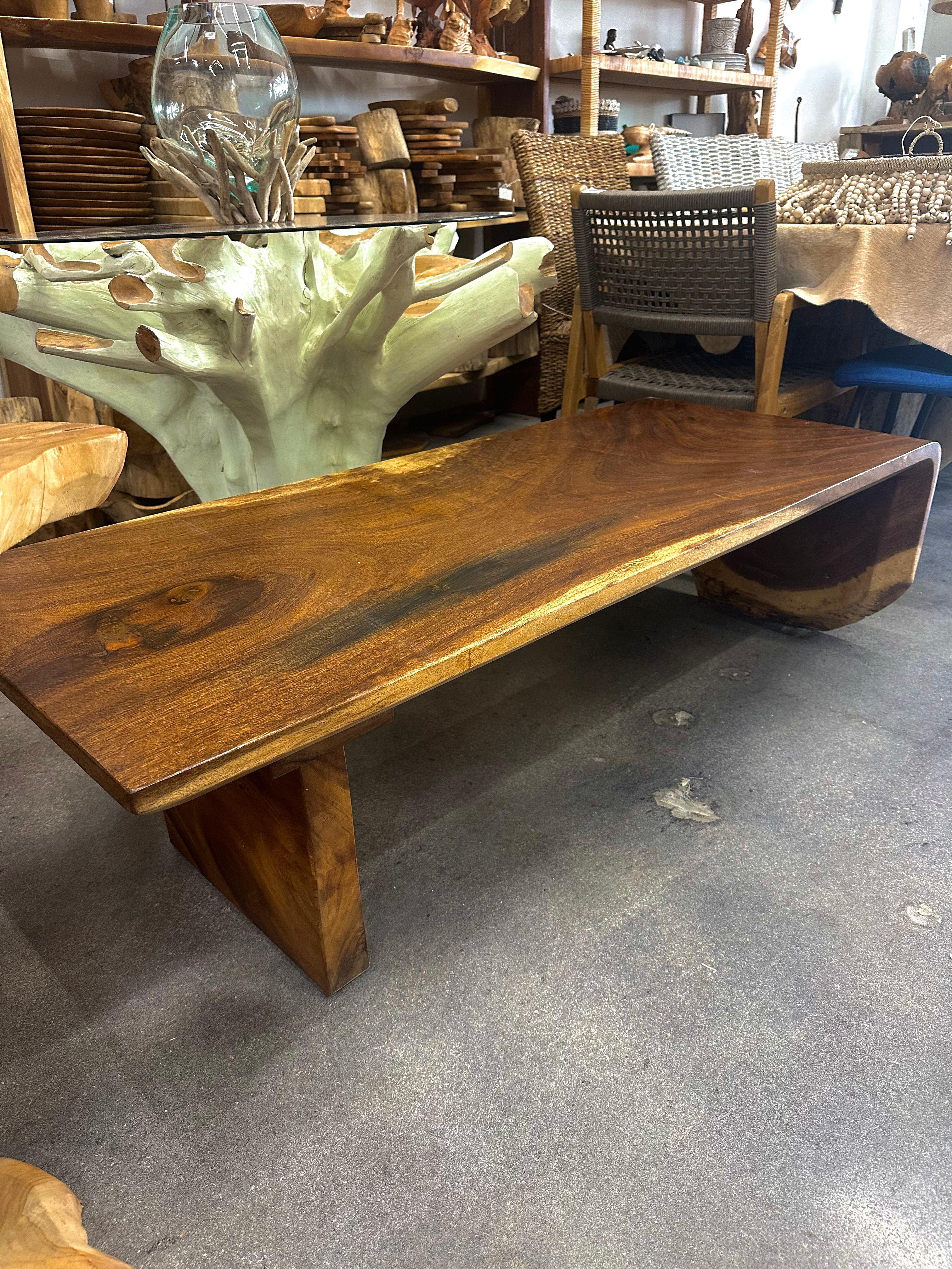 SUAR SLAB TOP COFFEE TABLE (B) Anteak