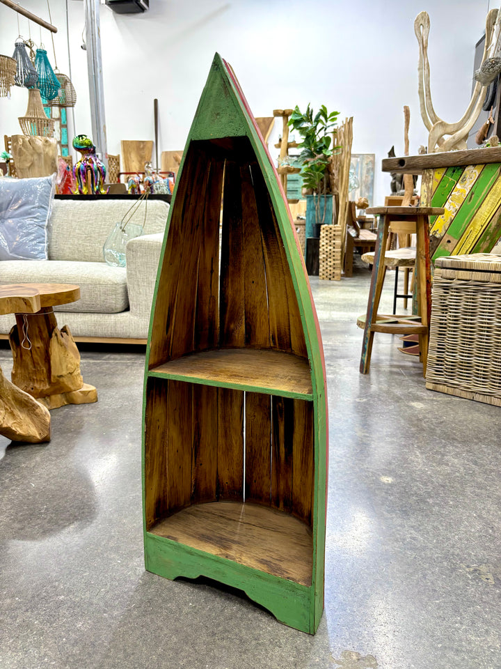 Boat Wood Shelf (Small) Broward Design Center