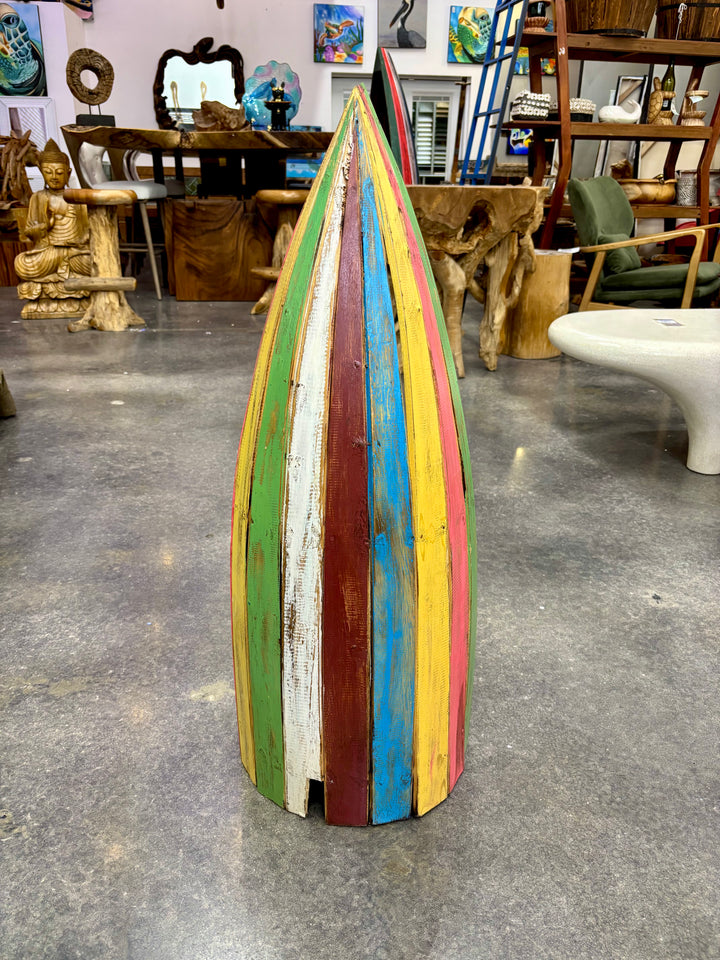 Boat Wood Shelf (Small) Broward Design Center