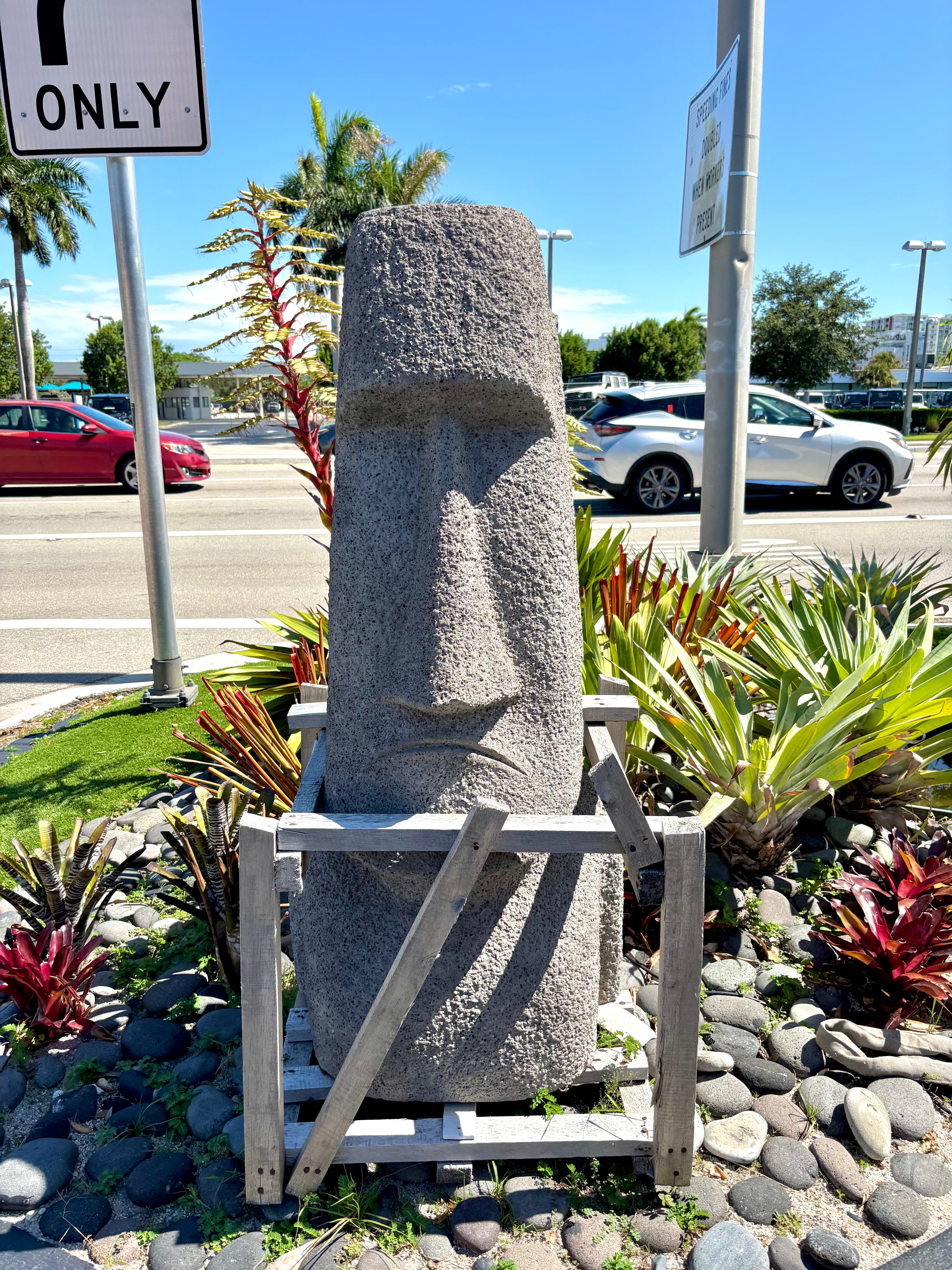 Easter Island Statue Broward Design Center