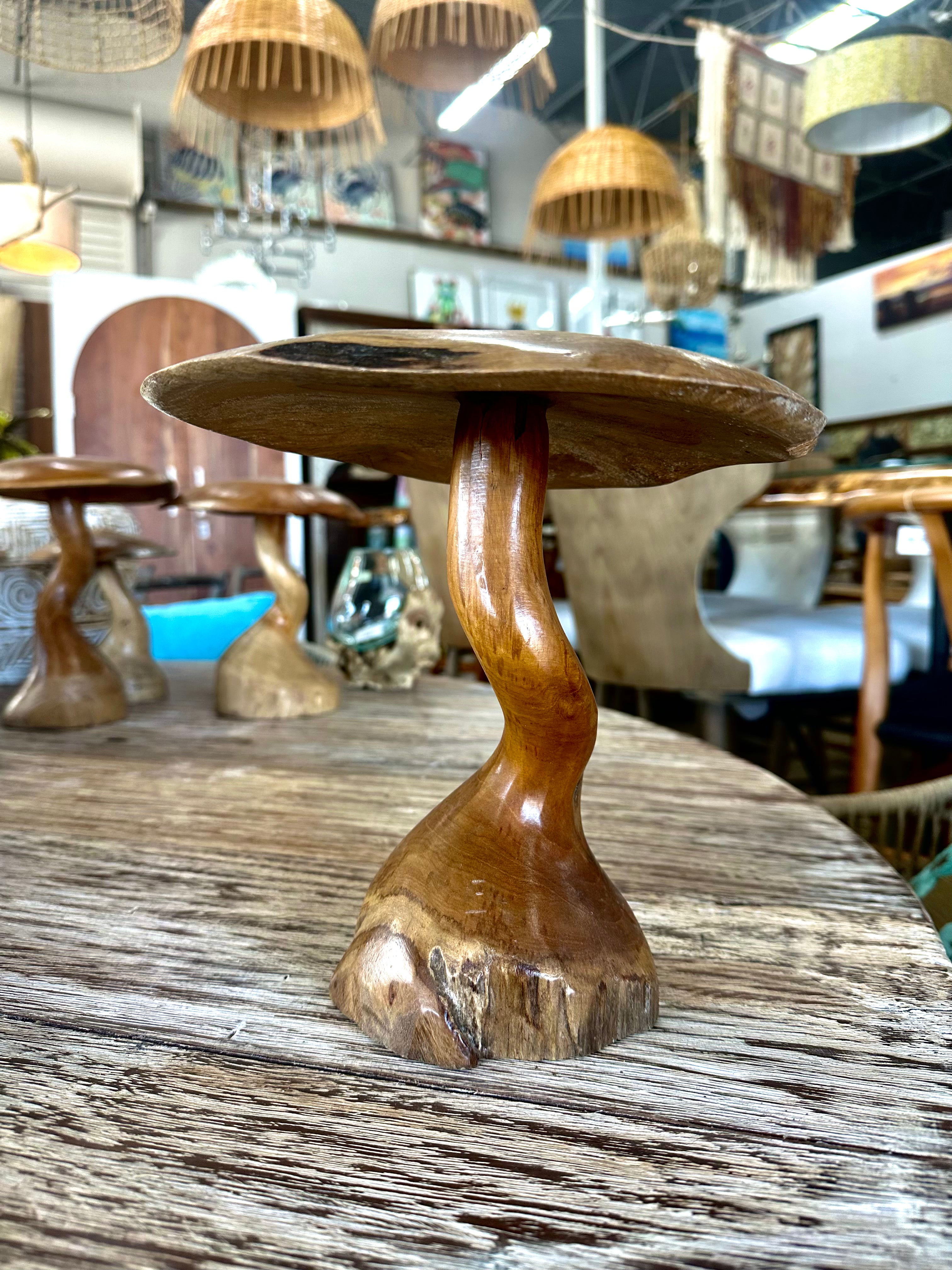 Mushroom Set Of 3 – Teak Wood Indonesia Sourcing
