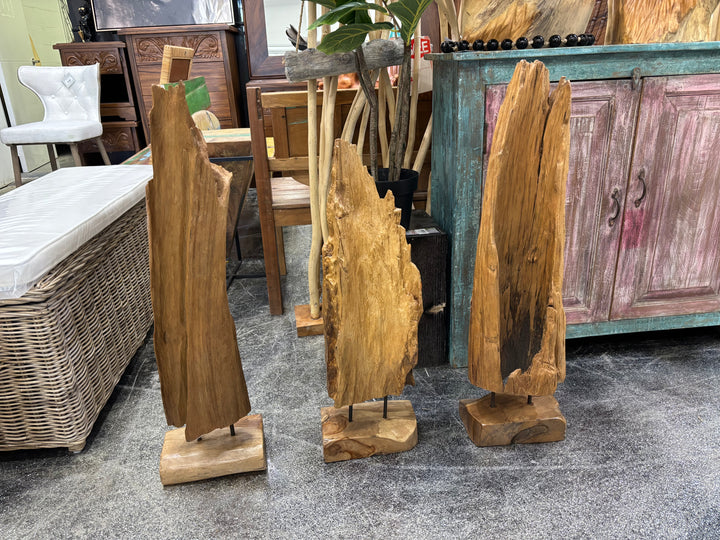 Teak Deco on Stand Broward Design Center