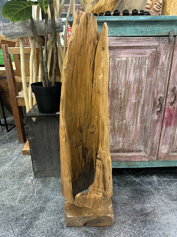 Teak Deco on Stand Broward Design Center