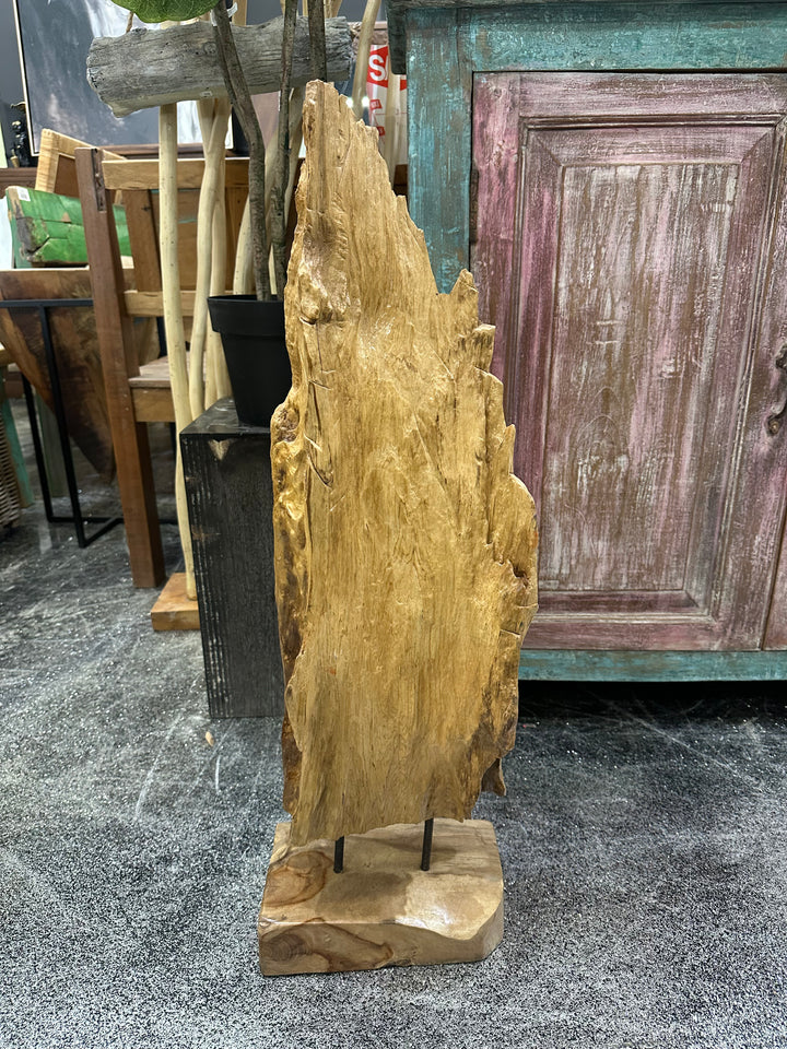 Teak Deco on Stand Broward Design Center
