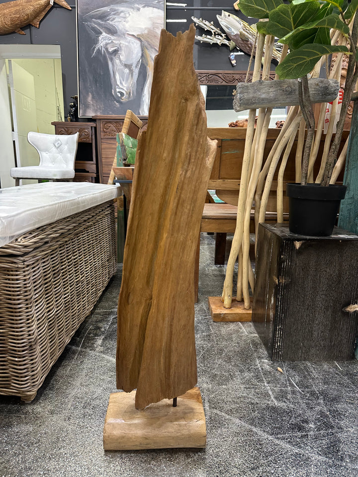 Teak Deco on Stand Broward Design Center