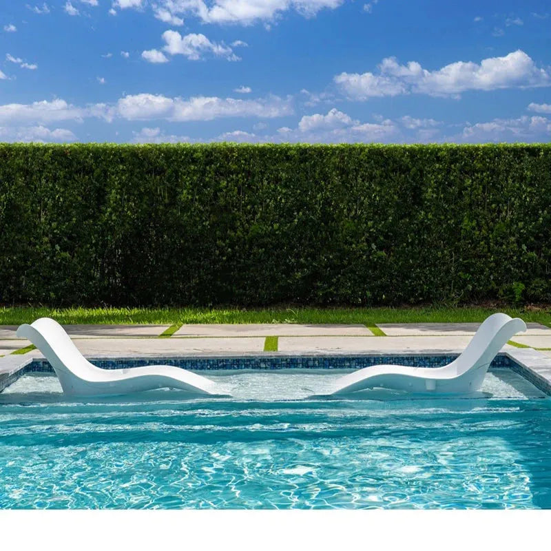 Wave in Pool Chaise Chair Pelican reef