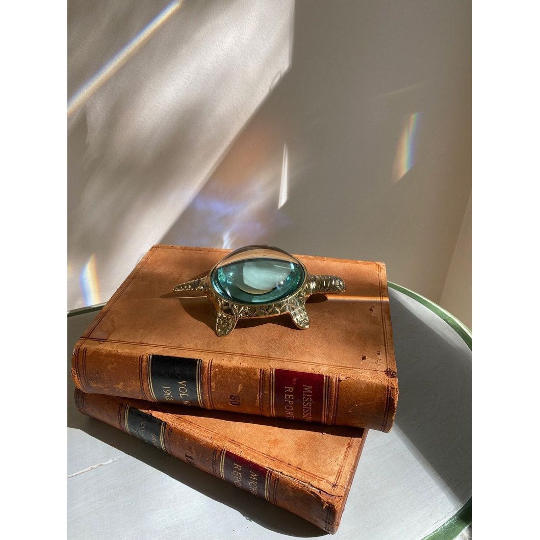 Brass Turtle Magnifier The Broward Design Center