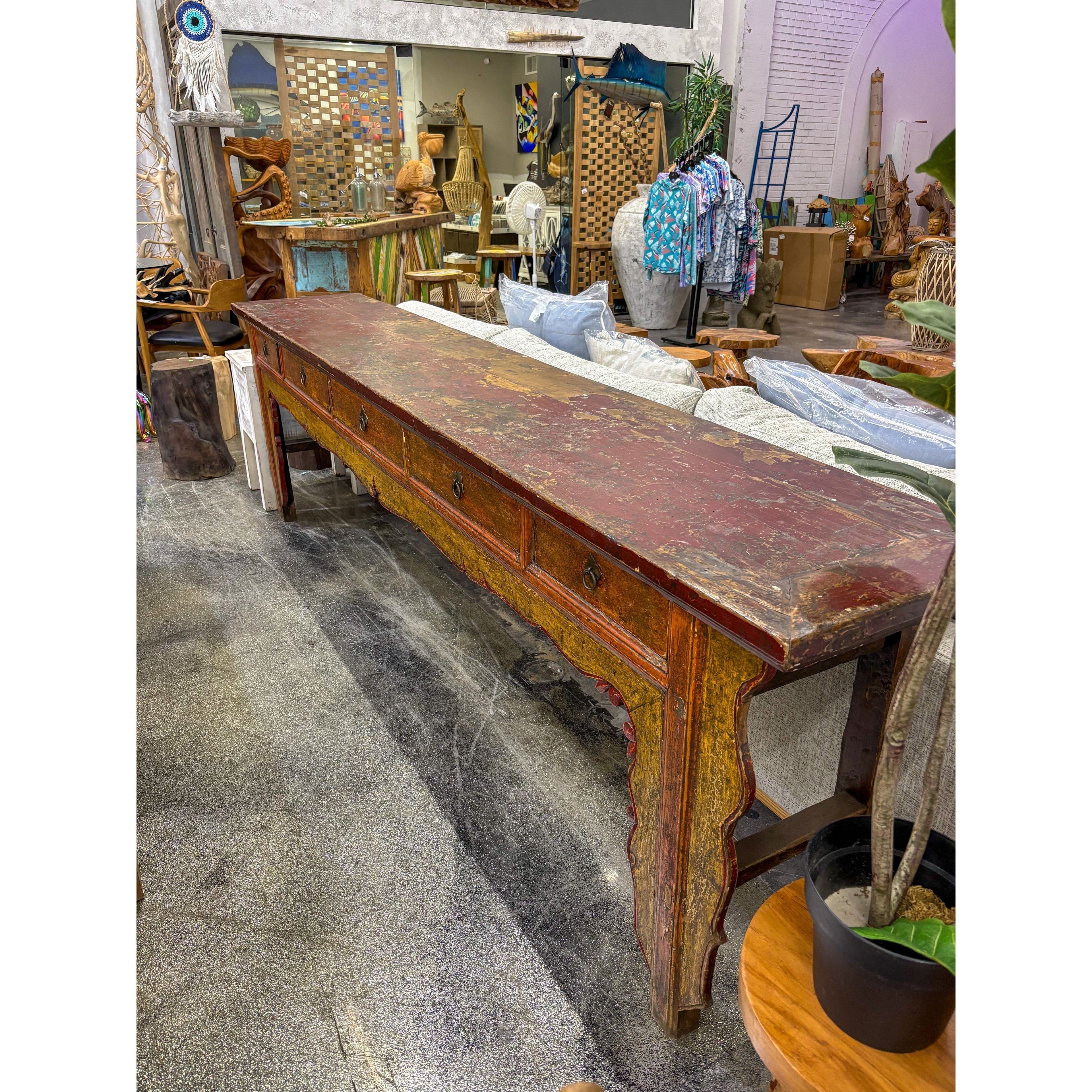 Antique Chinese Console Broward Design Center