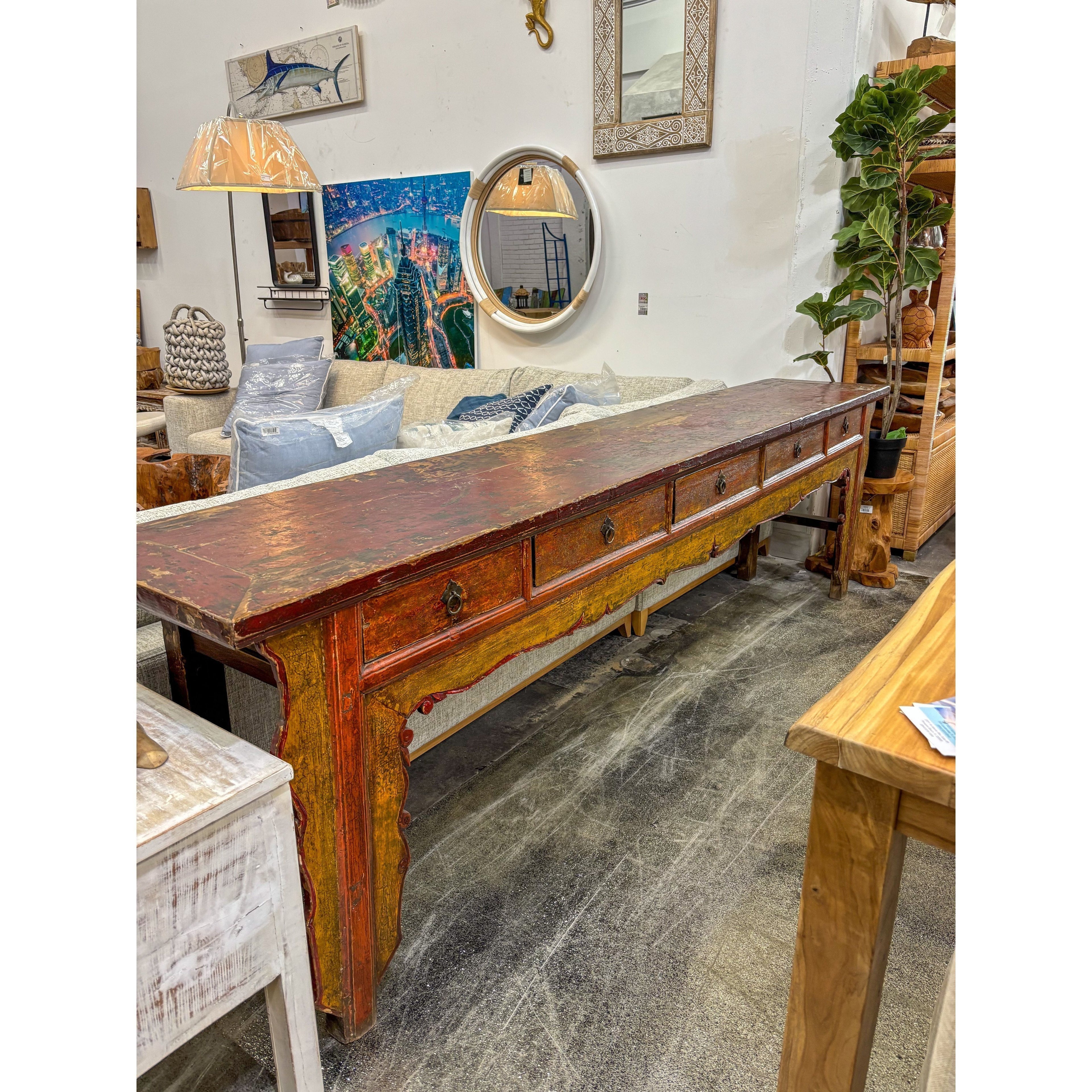 Antique Chinese Console Broward Design Center