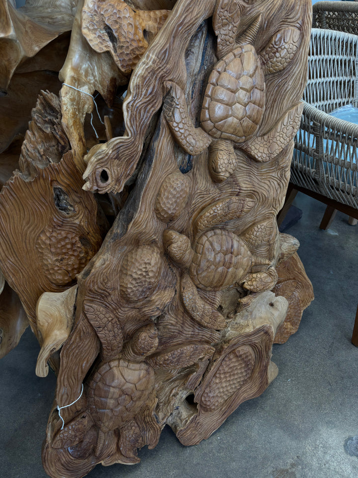 Carved Teak Wall Art Broward Design Center