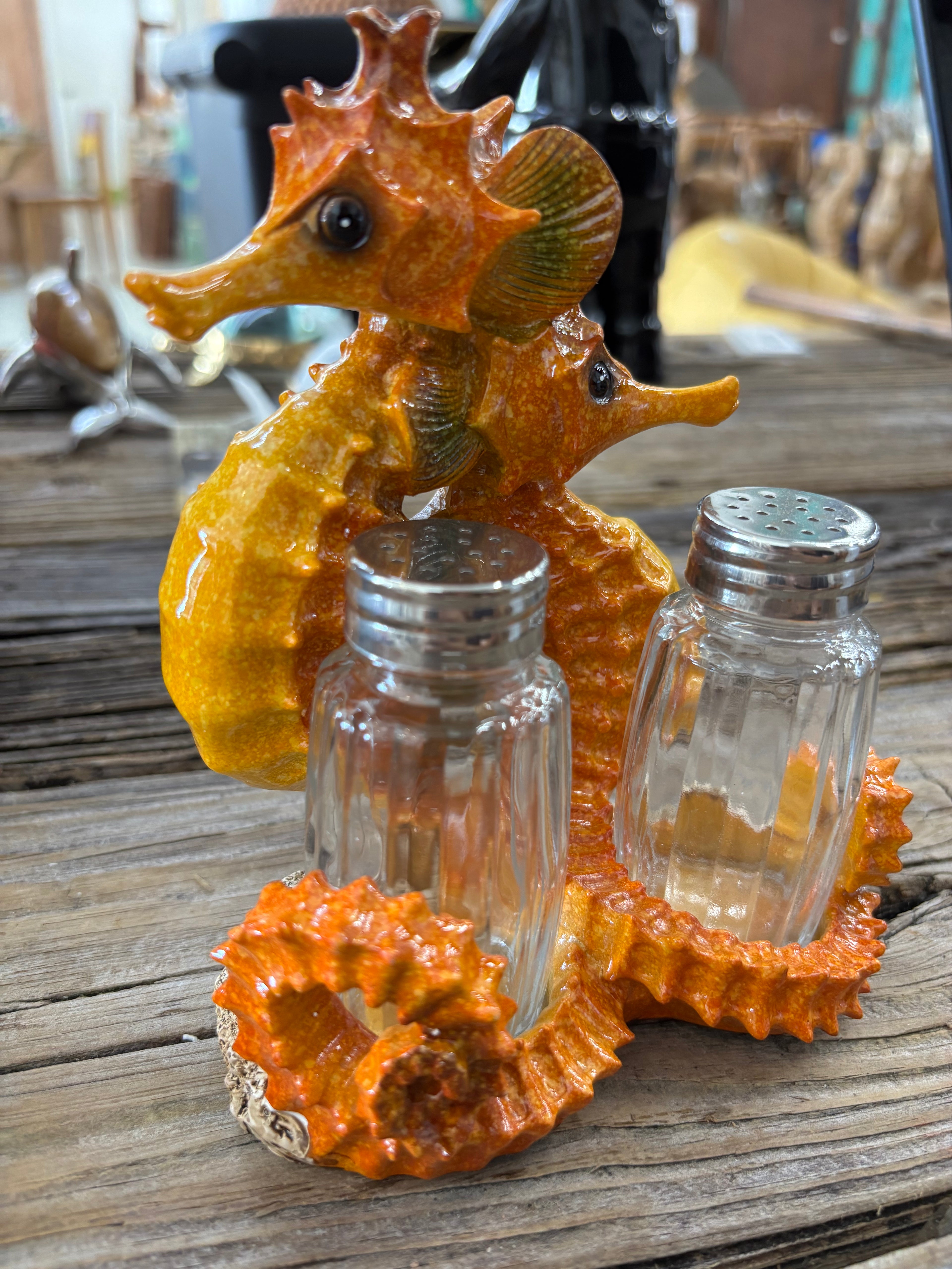 Sea Horse Salt & Pepper Shaker Etsy