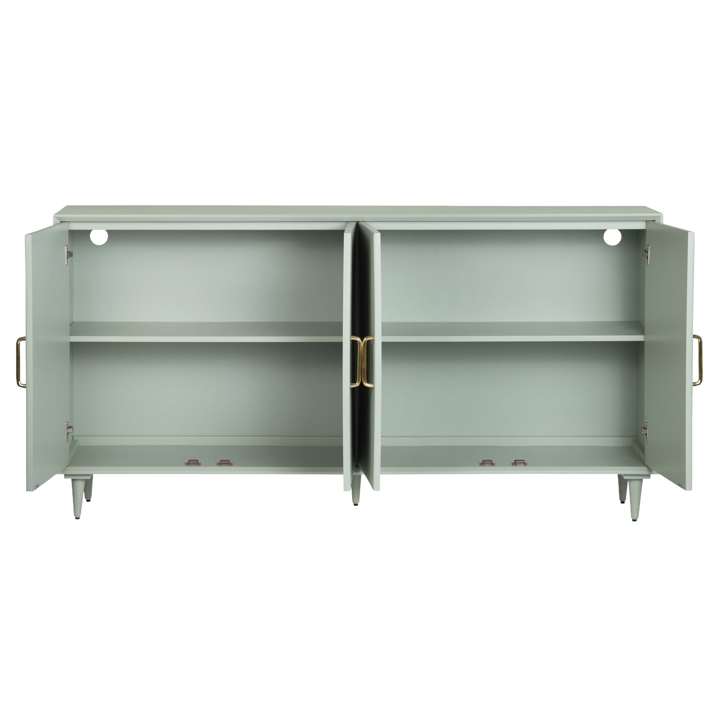 Arvada Four-Door Sideboard (Sage Green) Broward Design Center