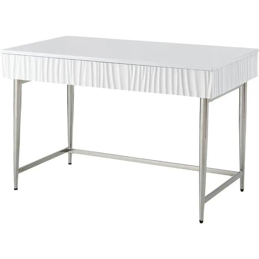 2 Drawer White Console Table Broward Design Center