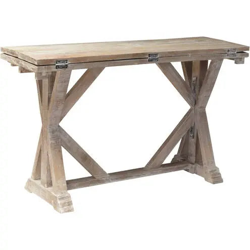 Daphne 54 X 32 inch White Ash Console Table Broward Design Center