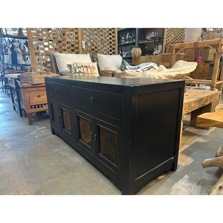 Black Chinese SideBoard The Broward Design Center