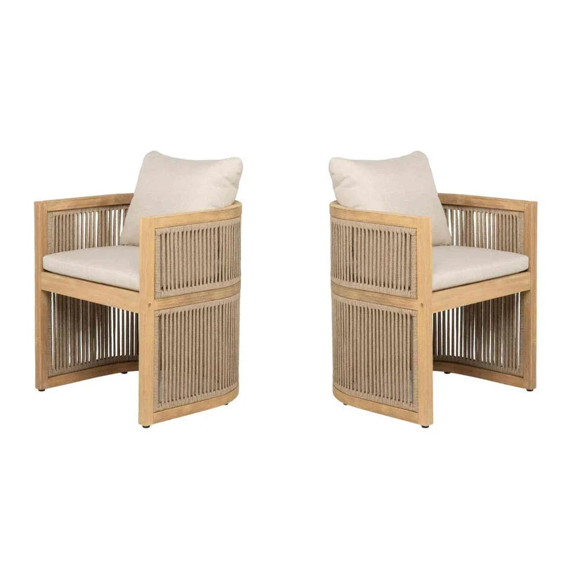 Cabo 5-Piece Barrel Round Dining Set The Broward Design Center