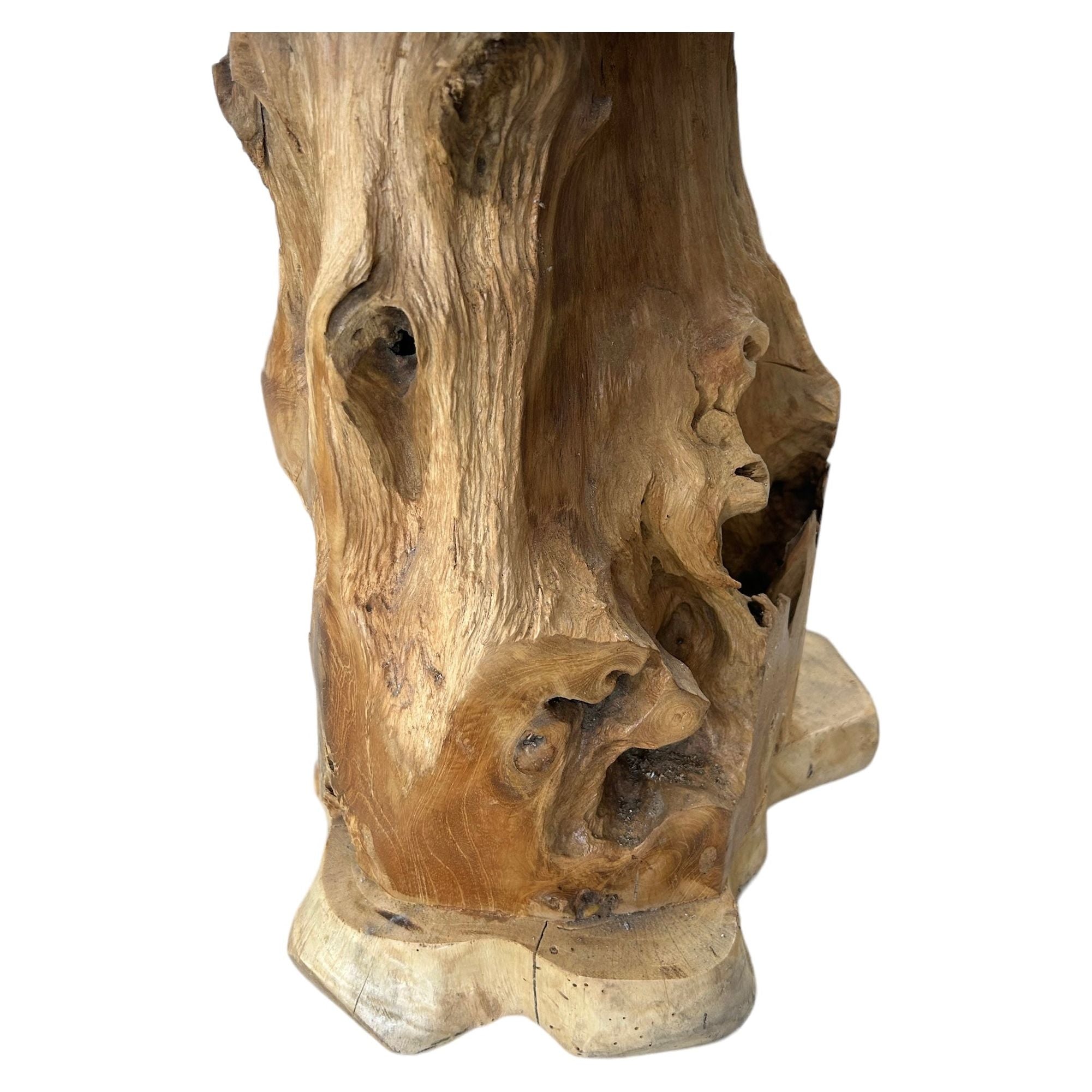Teak Side Table (A) Broward Design Center