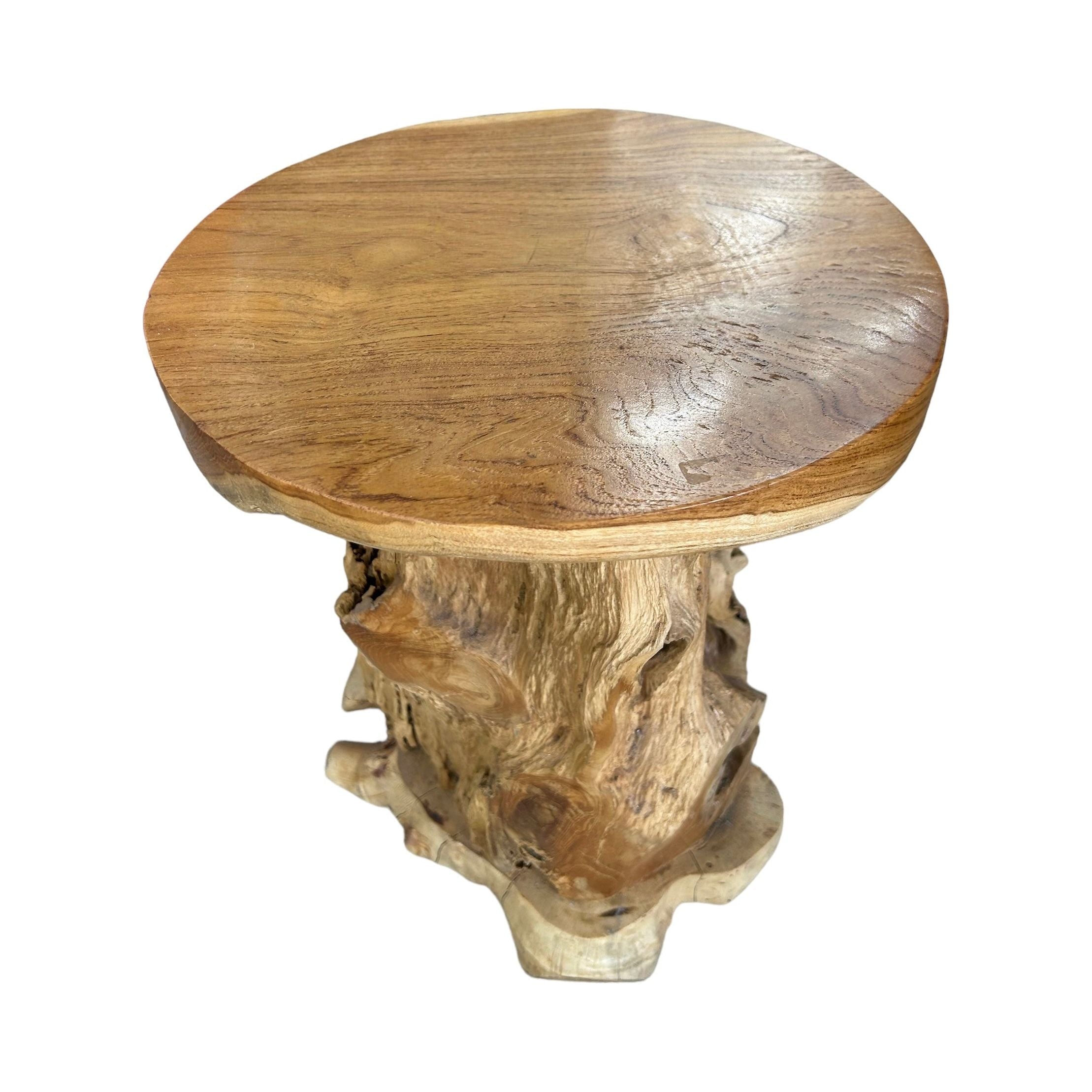 Teak Side Table (A) Broward Design Center