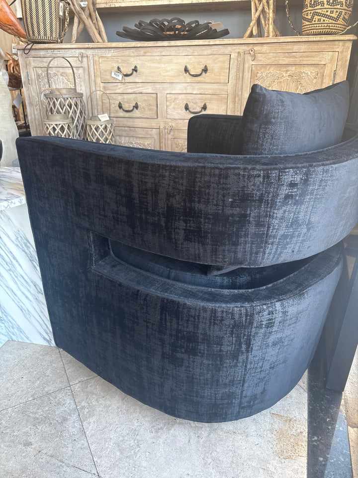 Black Swivel Chair The Broward Design Center