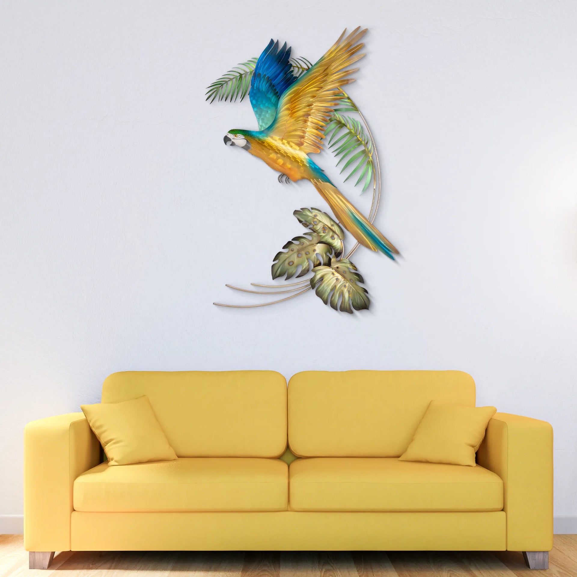 Macaw Flying