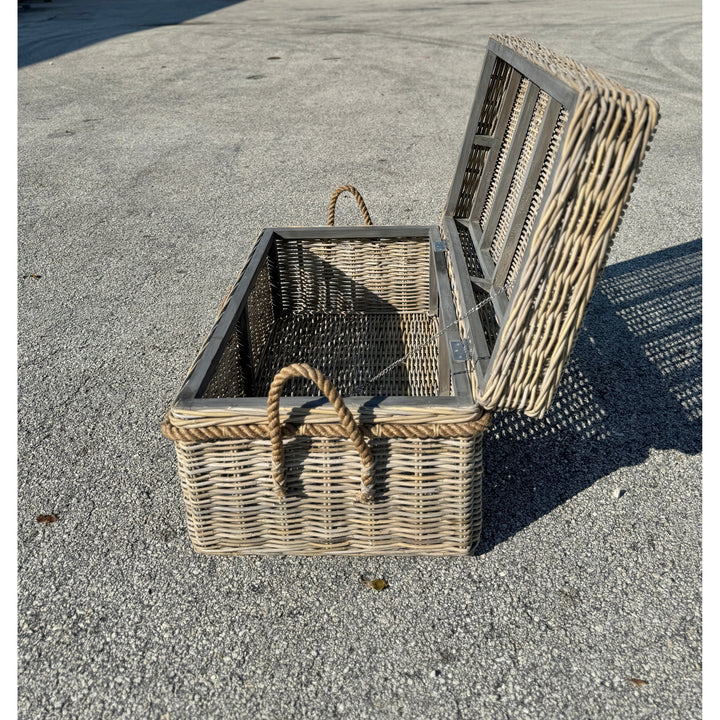 Key Largo Rattan Coffee Table Broward Design Center