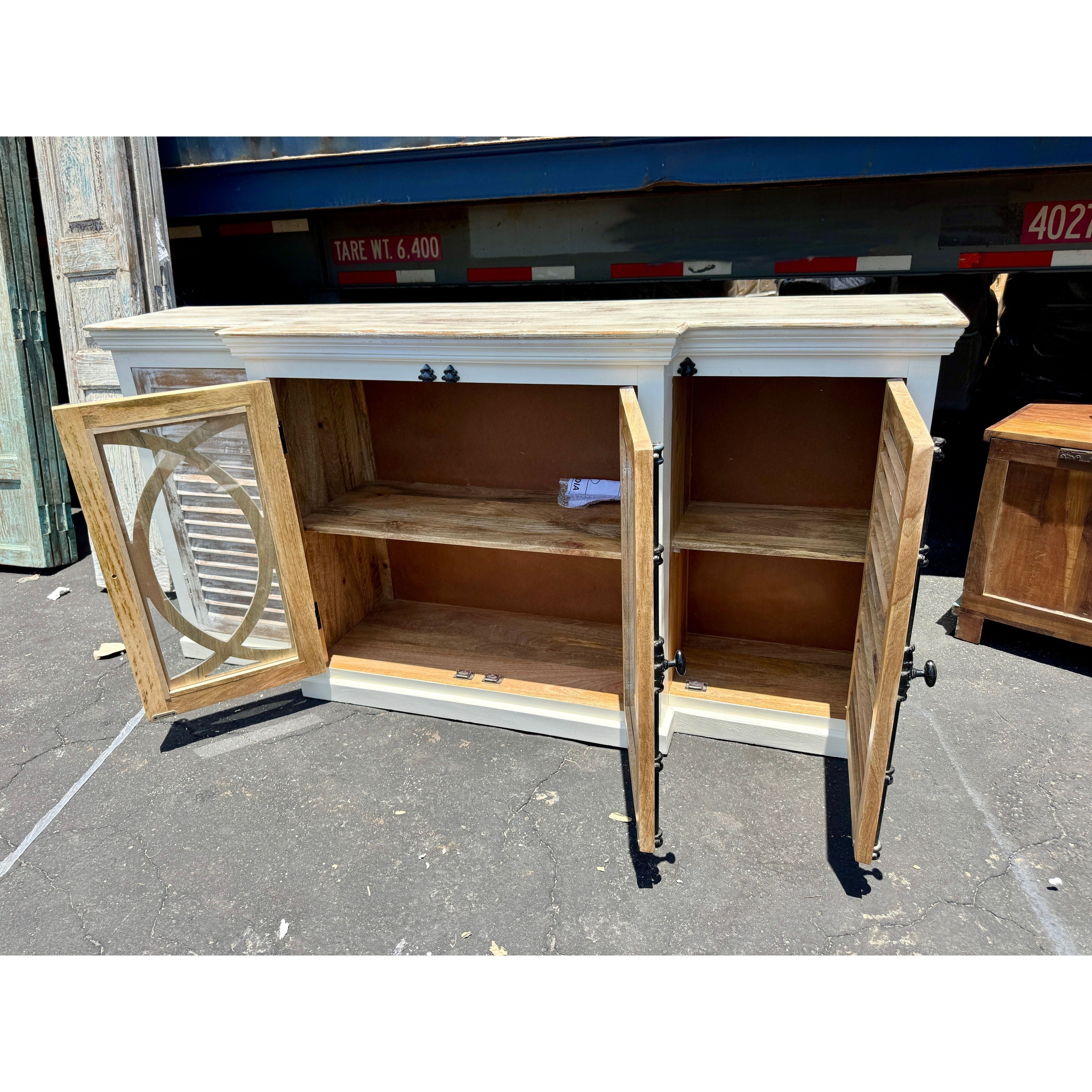 W/D Side Board - 76 x 17 x 37 in India Sourcing