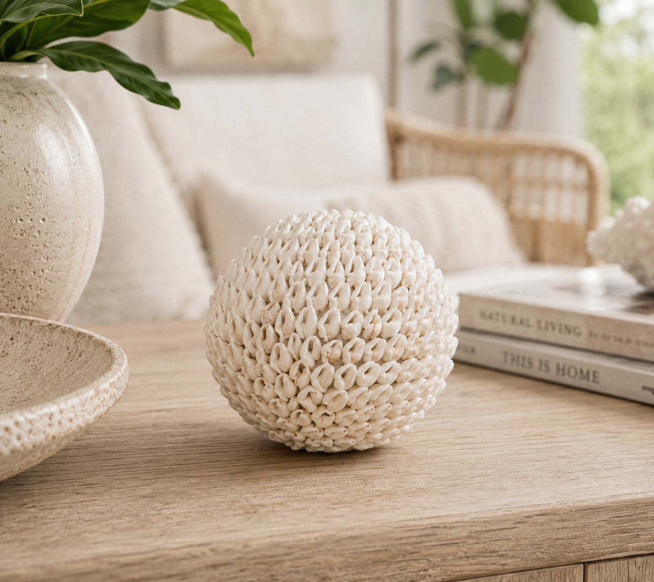 Mini Cowrie Shell Ball Large