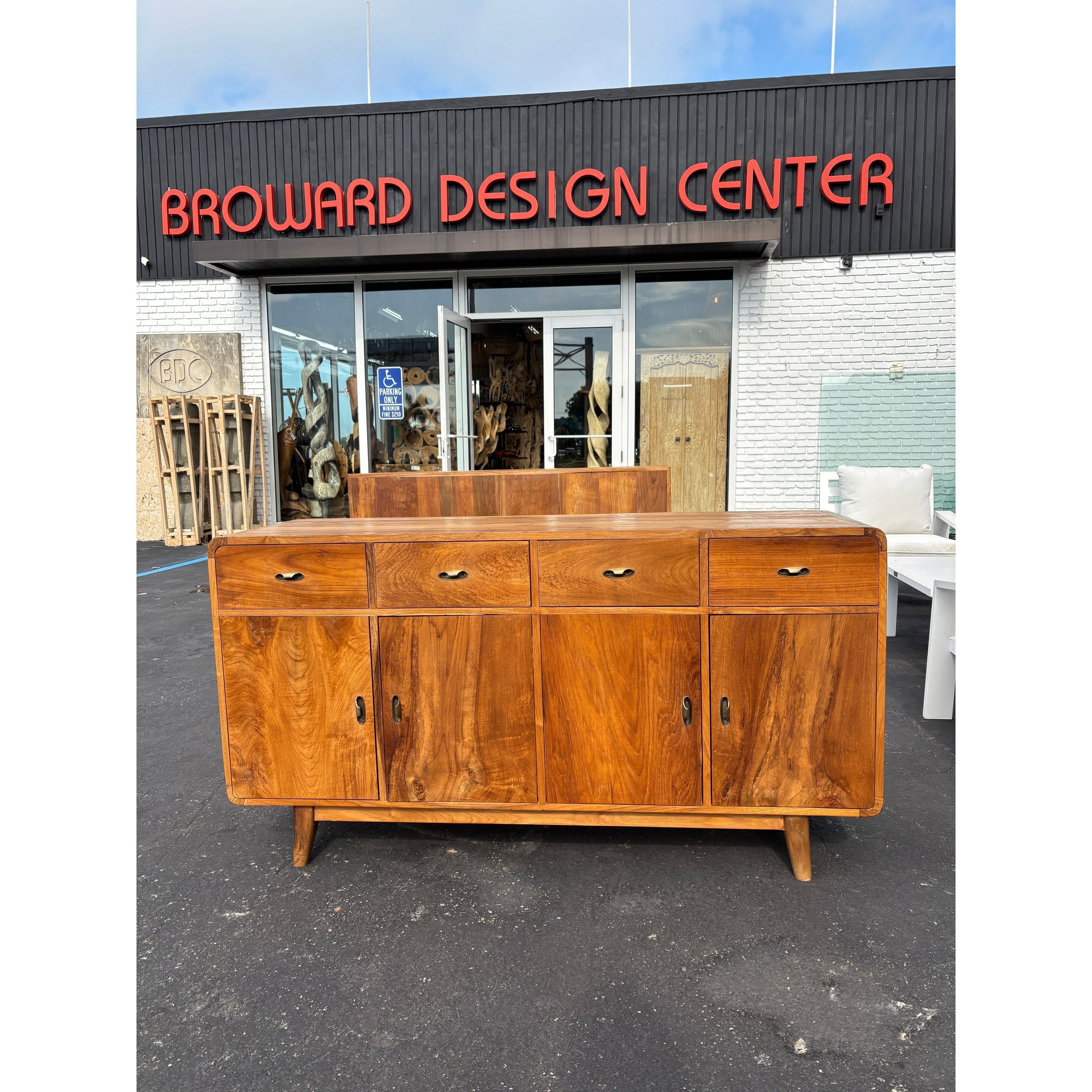 RECYCLED TEAK BUFFET/CONSOLE (B) Anteak