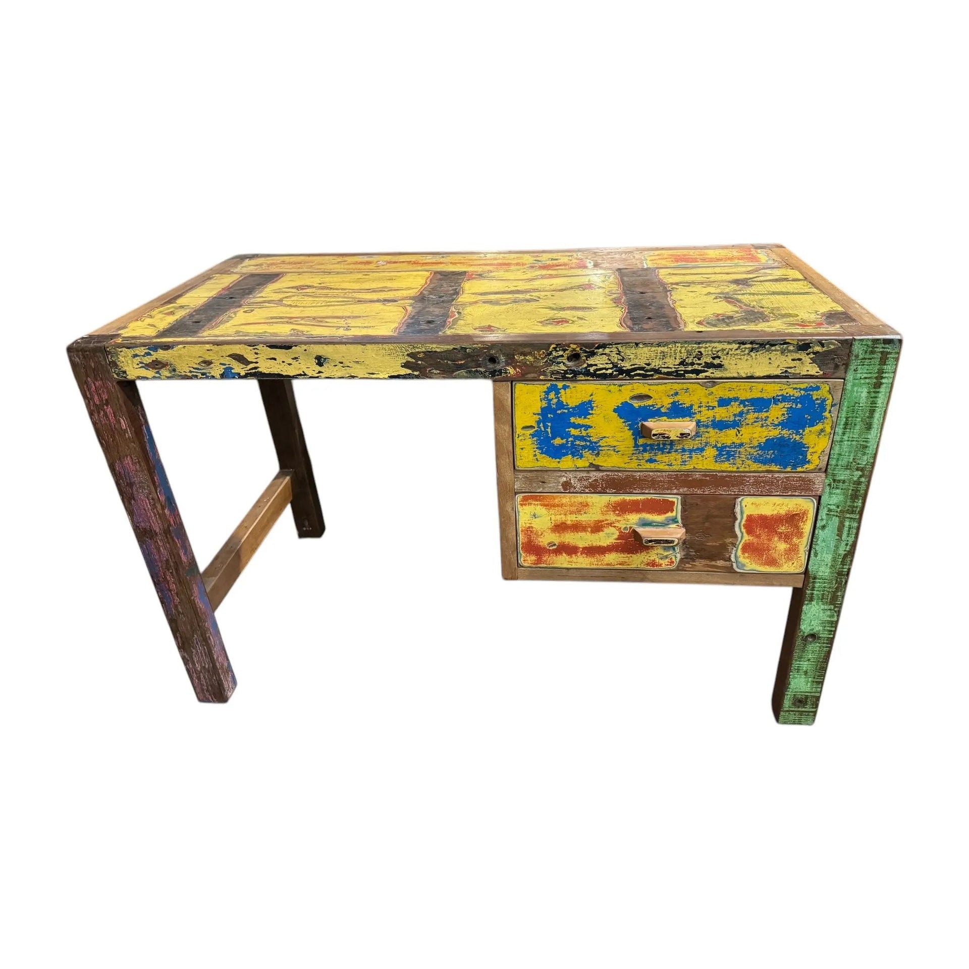 Boat Wood Desk Broward Design Center