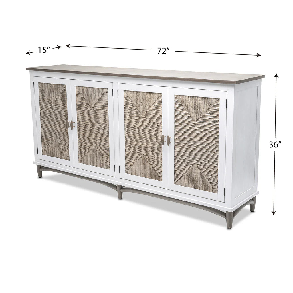 Port Royale 4-Door Credenza Lineage